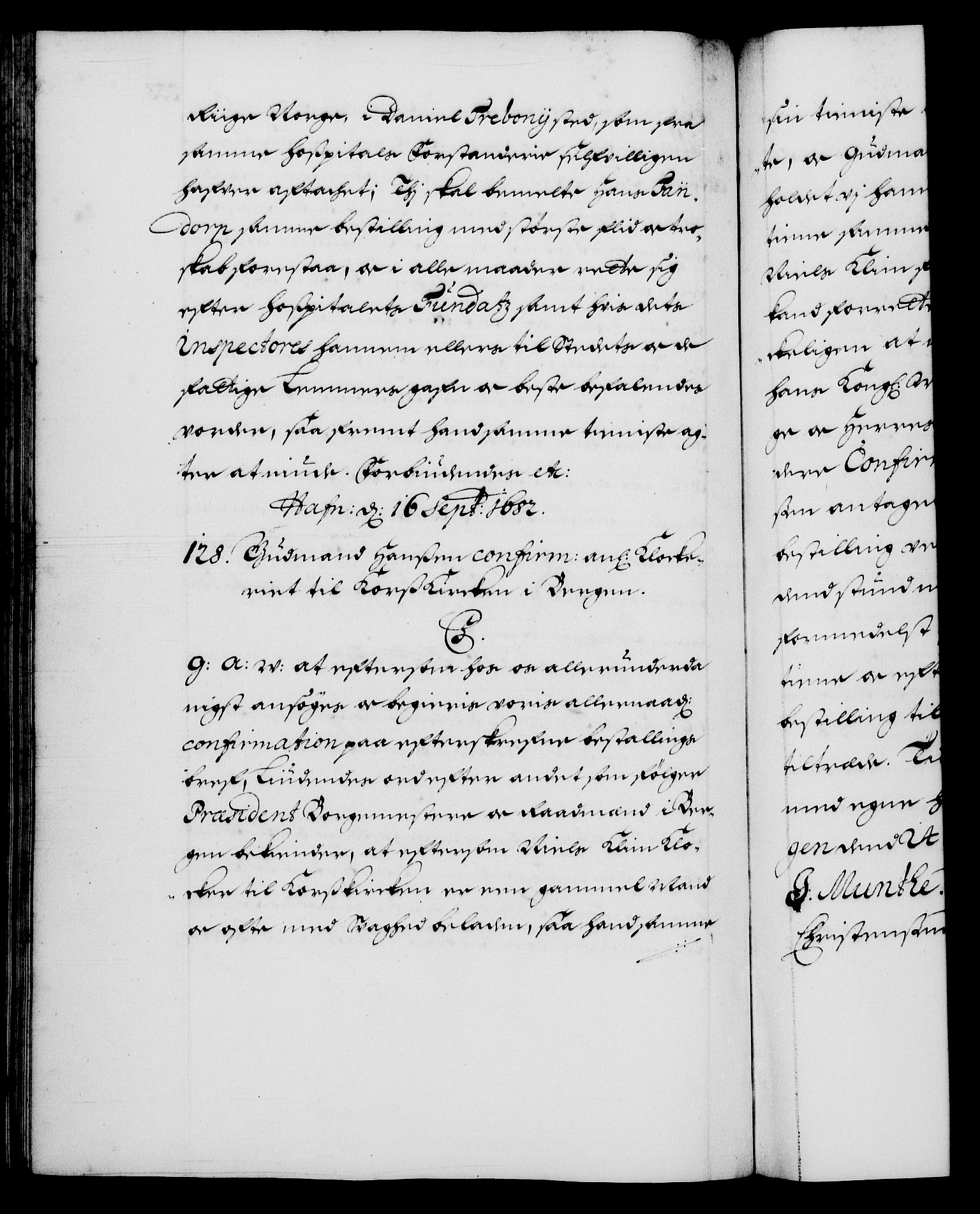 Danske Kanselli 1572-1799, AV/RA-EA-3023/F/Fc/Fca/Fcaa/L0013: Norske registre (mikrofilm), 1681-1684, s. 238b