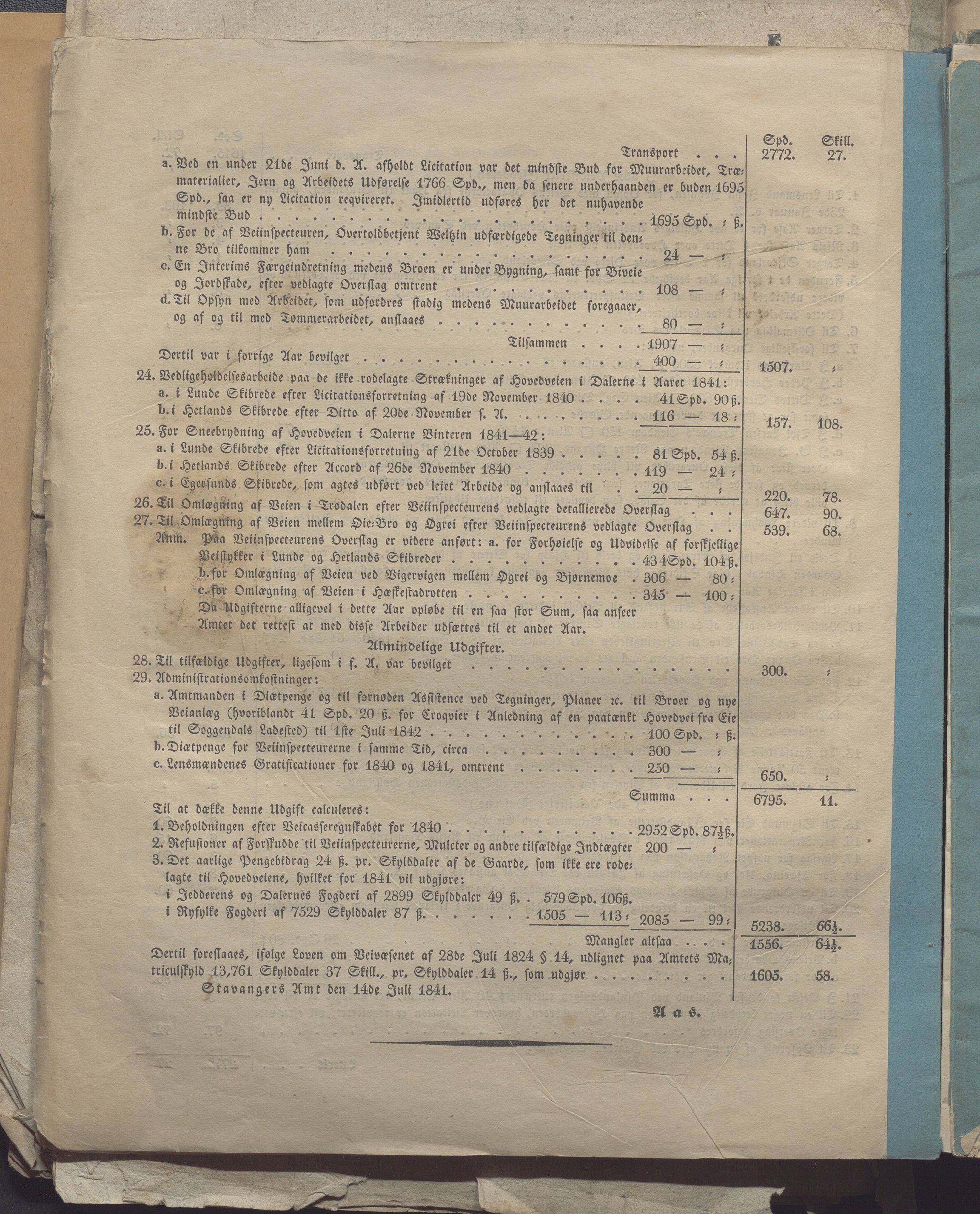 Rogaland fylkeskommune - Fylkesrådmannen , IKAR/A-900/A, 1838-1848, s. 66