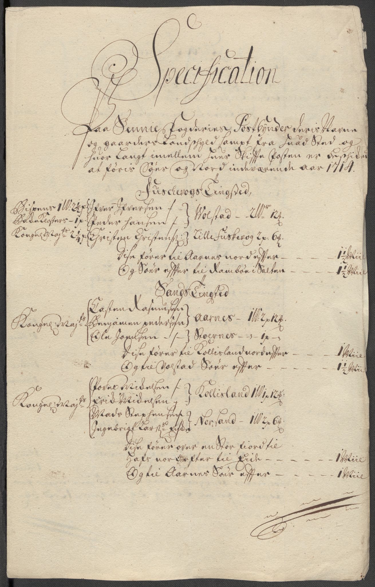 Rentekammeret inntil 1814, Reviderte regnskaper, Fogderegnskap, RA/EA-4092/R68/L4760: Fogderegnskap Senja og Troms, 1714, s. 323