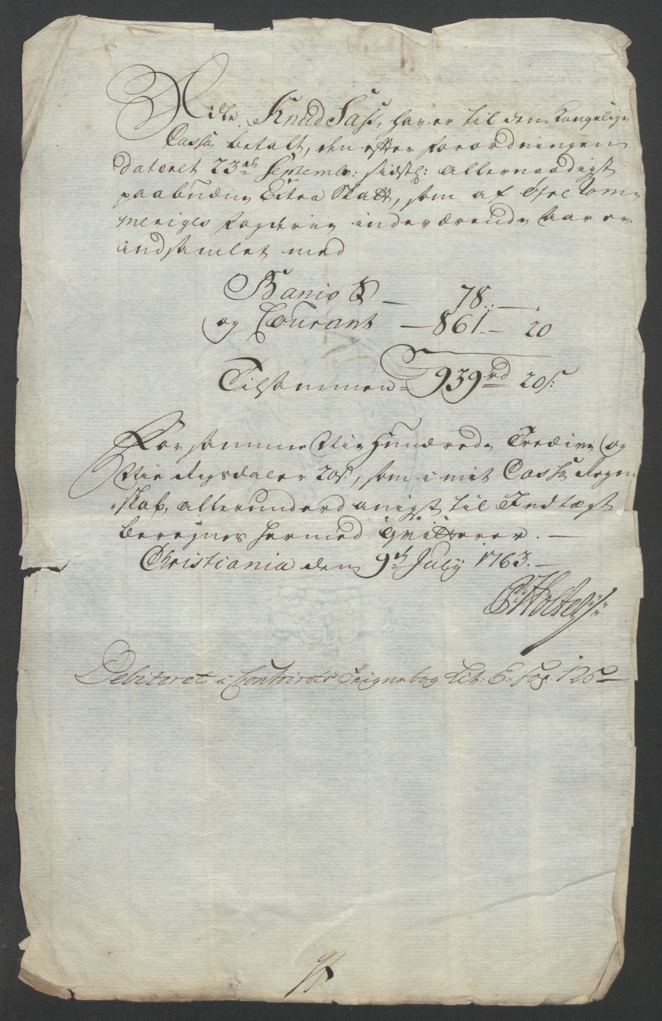 Rentekammeret inntil 1814, Reviderte regnskaper, Fogderegnskap, RA/EA-4092/R12/L0802: Ekstraskatten Øvre Romerike, 1762, s. 538