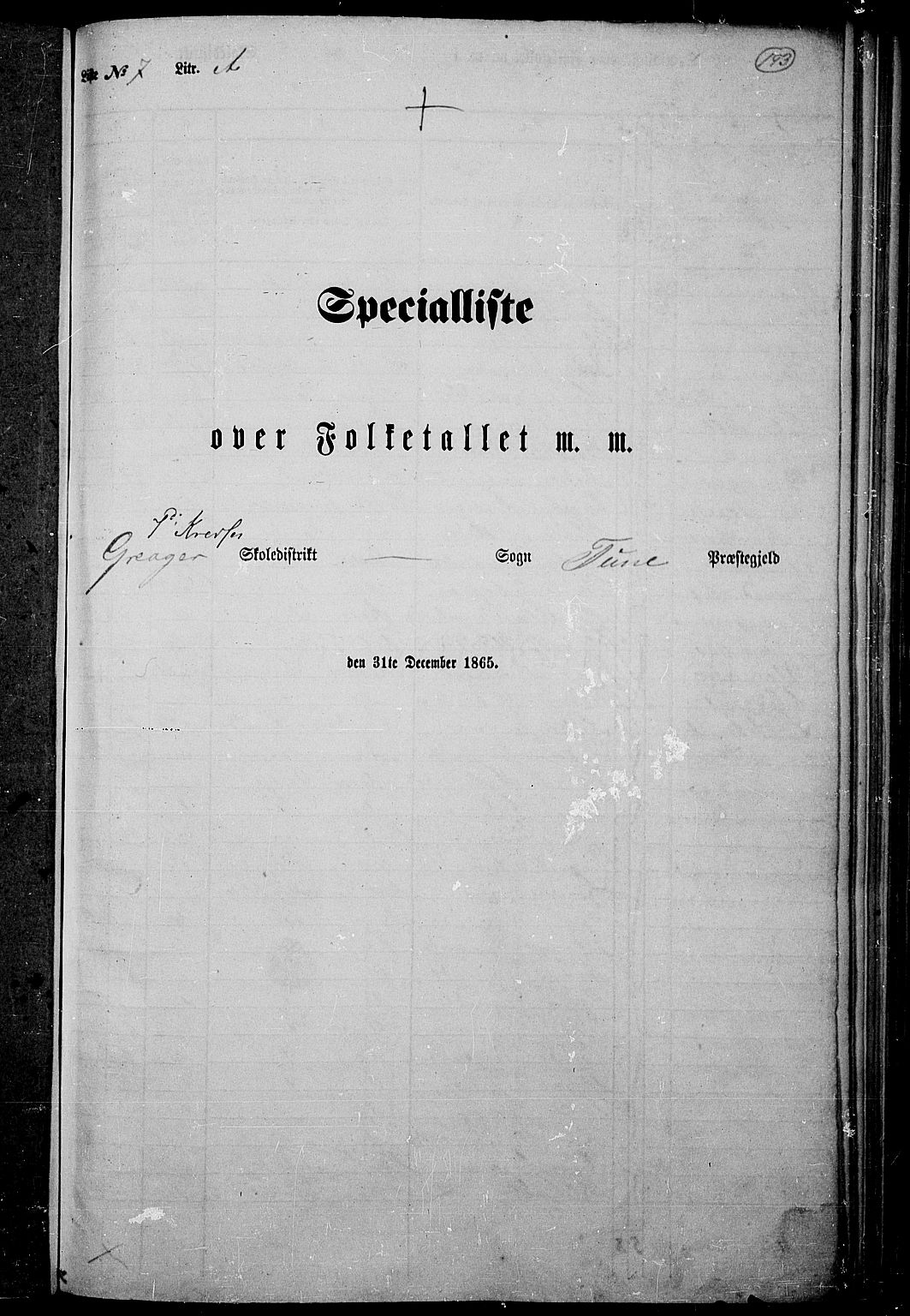 RA, Folketelling 1865 for 0130P Tune prestegjeld, 1865, s. 178