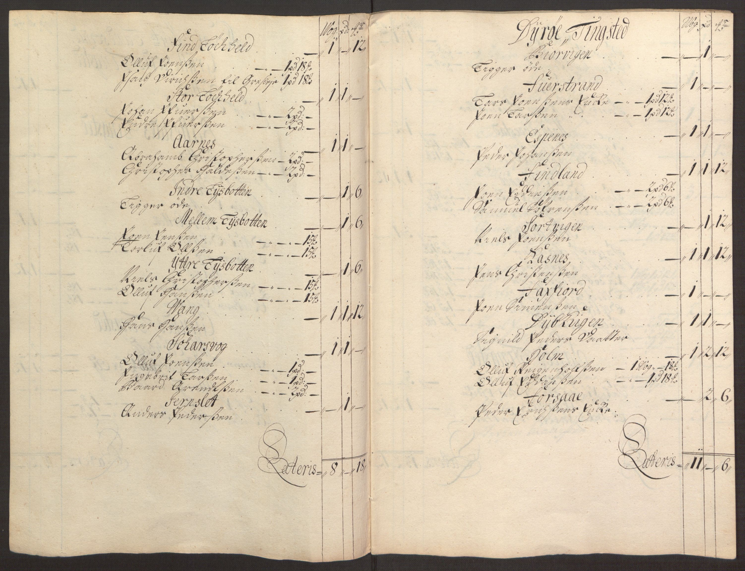 Rentekammeret inntil 1814, Reviderte regnskaper, Fogderegnskap, AV/RA-EA-4092/R68/L4753: Fogderegnskap Senja og Troms, 1694-1696, s. 79