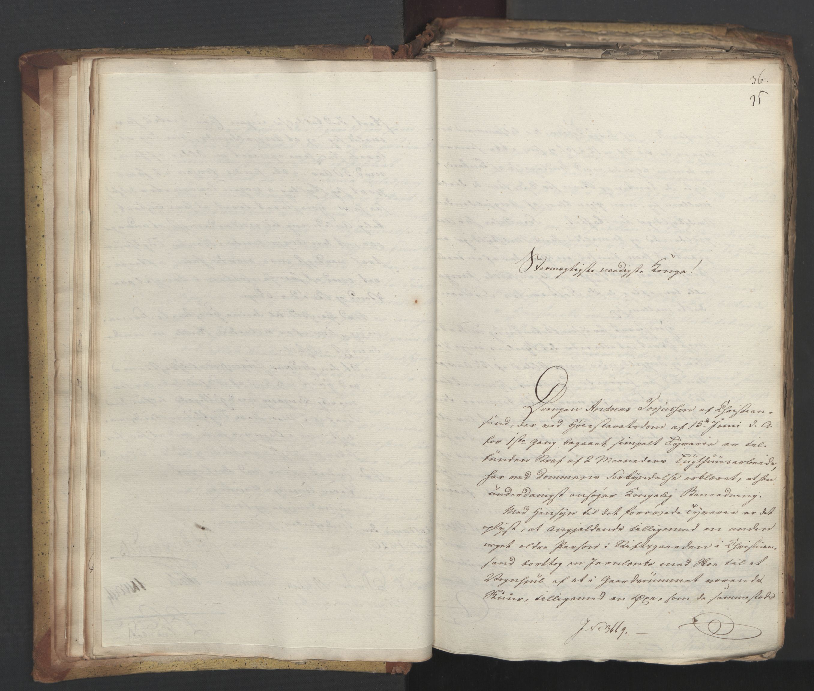 Statsrådsavdelingen i Stockholm, AV/RA-S-1003/D/Da/L0048: Regjeringsinnstillinger nr. 3600-3859, 1826, s. 28