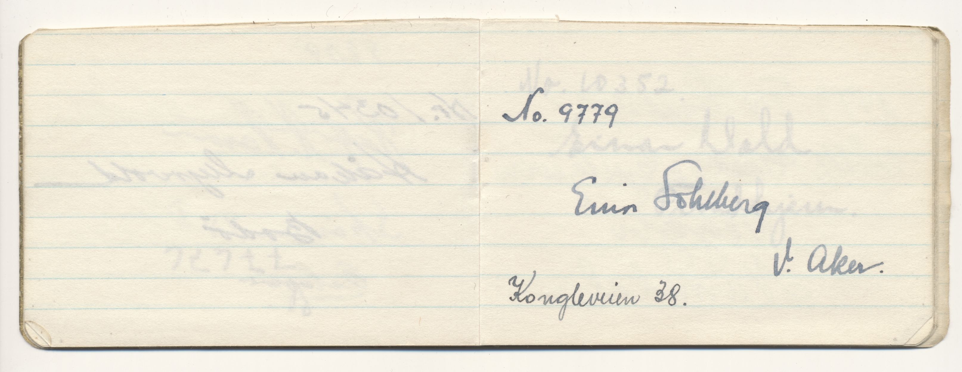 Falstadsenteret, dokumentsamling, FSM/A-001/F/L0494: Fredriksen, Ragna (f. 1922) og Gunnar (f. 1921), 1944-1945