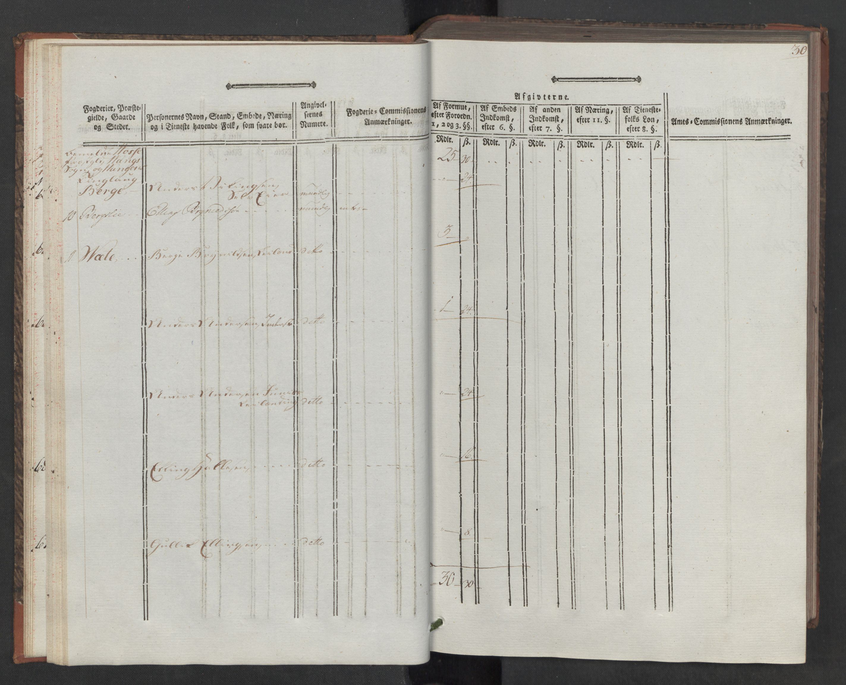 Rentekammeret inntil 1814, Reviderte regnskaper, Mindre regnskaper, AV/RA-EA-4068/Rf/Rfe/L0030: Nordhordland og Voss fogderi, 1789, s. 30