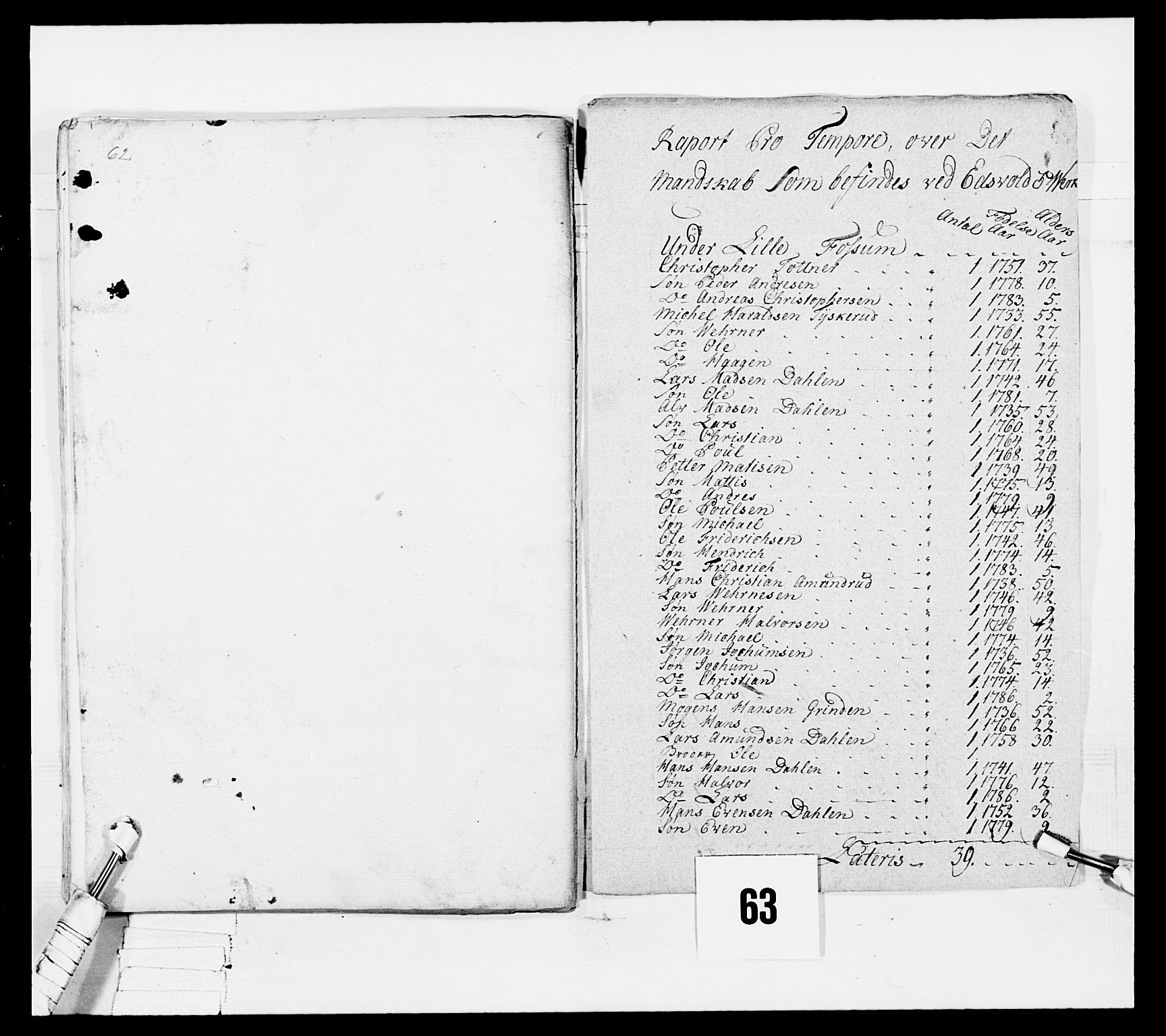 Generalitets- og kommissariatskollegiet, Det kongelige norske kommissariatskollegium, AV/RA-EA-5420/E/Eh/L0044: 2. Akershusiske nasjonale infanteriregiment, 1779-1787, s. 283