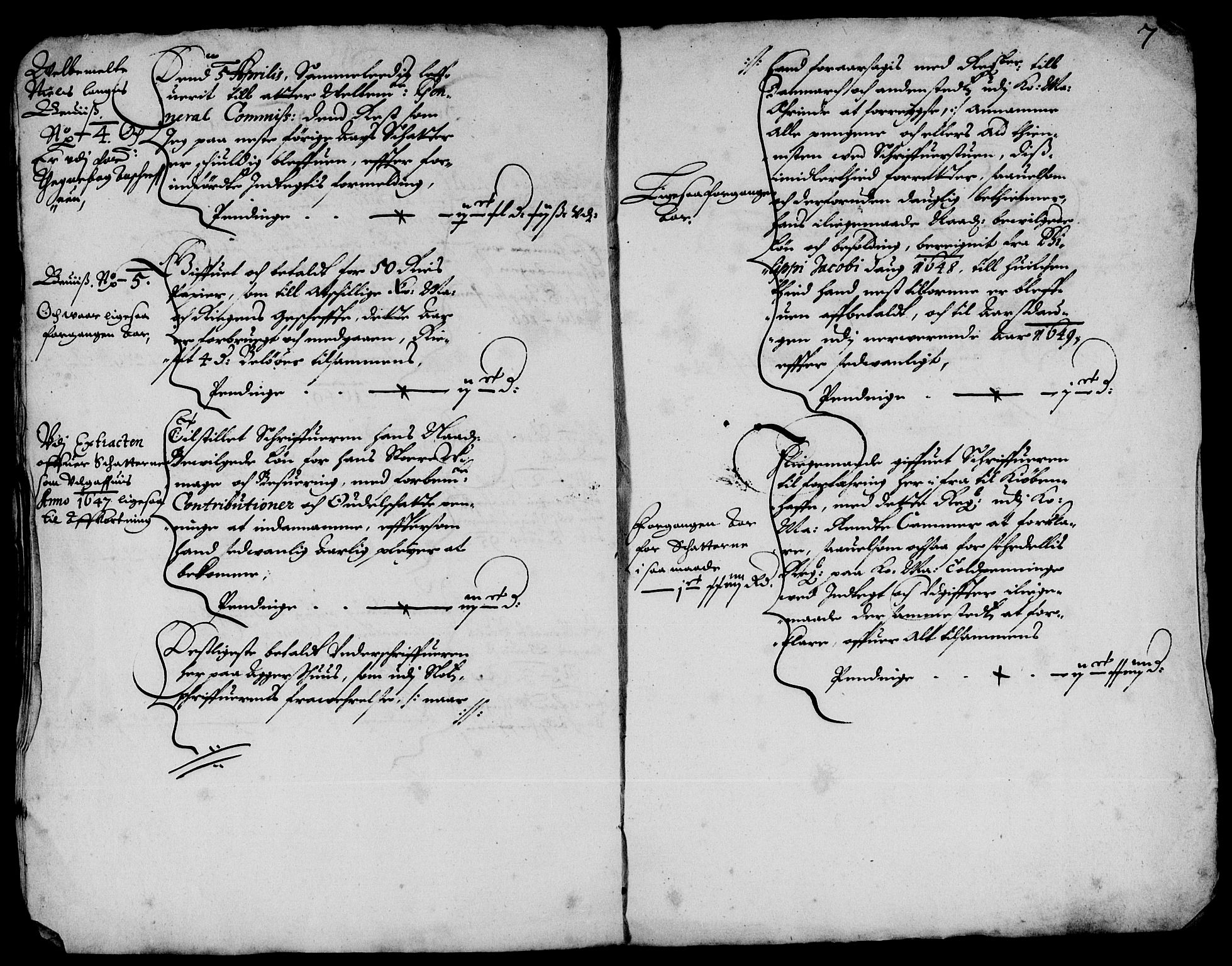 Rentekammeret inntil 1814, Reviderte regnskaper, Lensregnskaper, AV/RA-EA-5023/R/Rb/Rba/L0197: Akershus len, 1648-1650