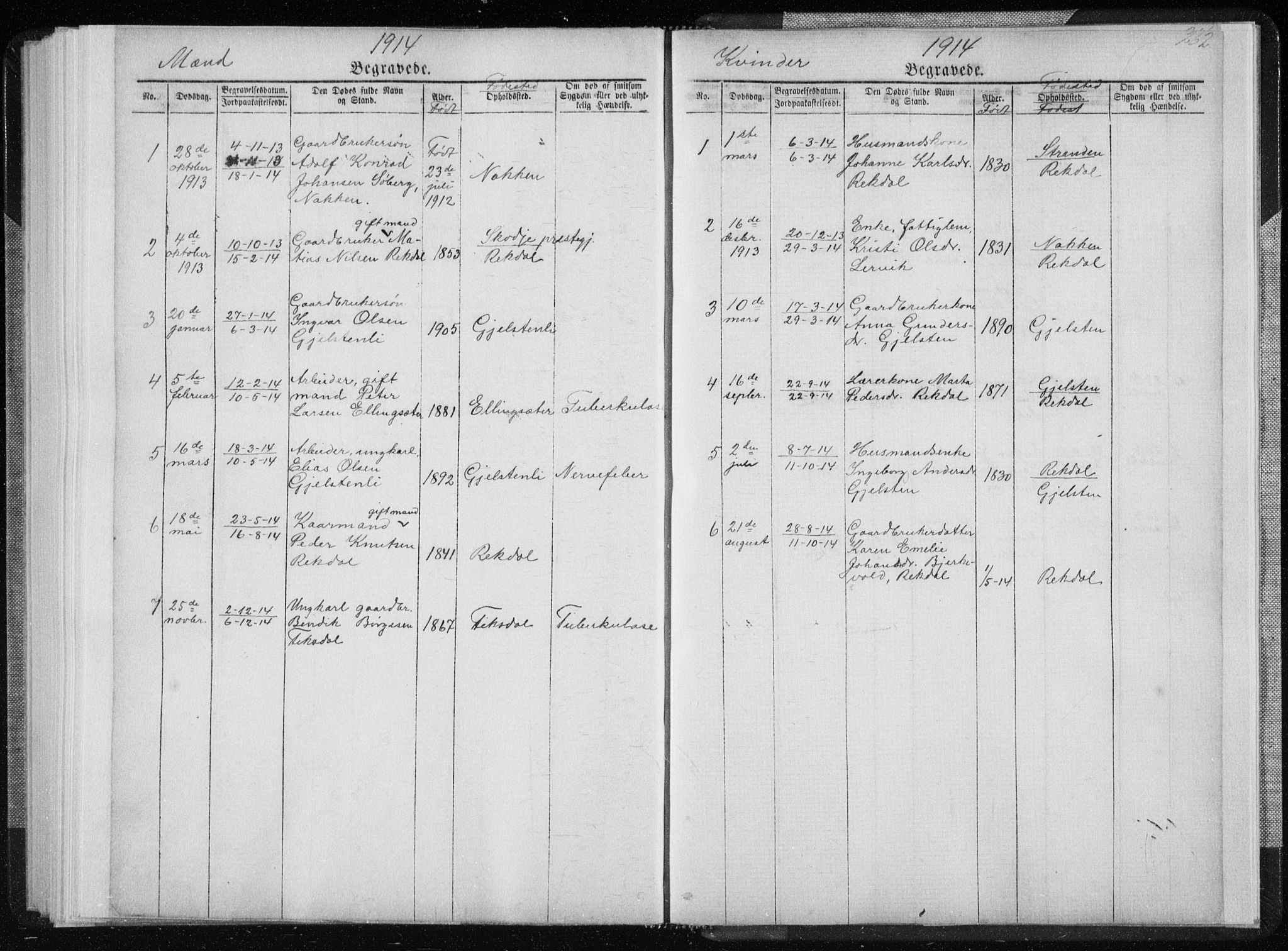 Ministerialprotokoller, klokkerbøker og fødselsregistre - Møre og Romsdal, AV/SAT-A-1454/540/L0541: Klokkerbok nr. 540C01, 1867-1920, s. 262