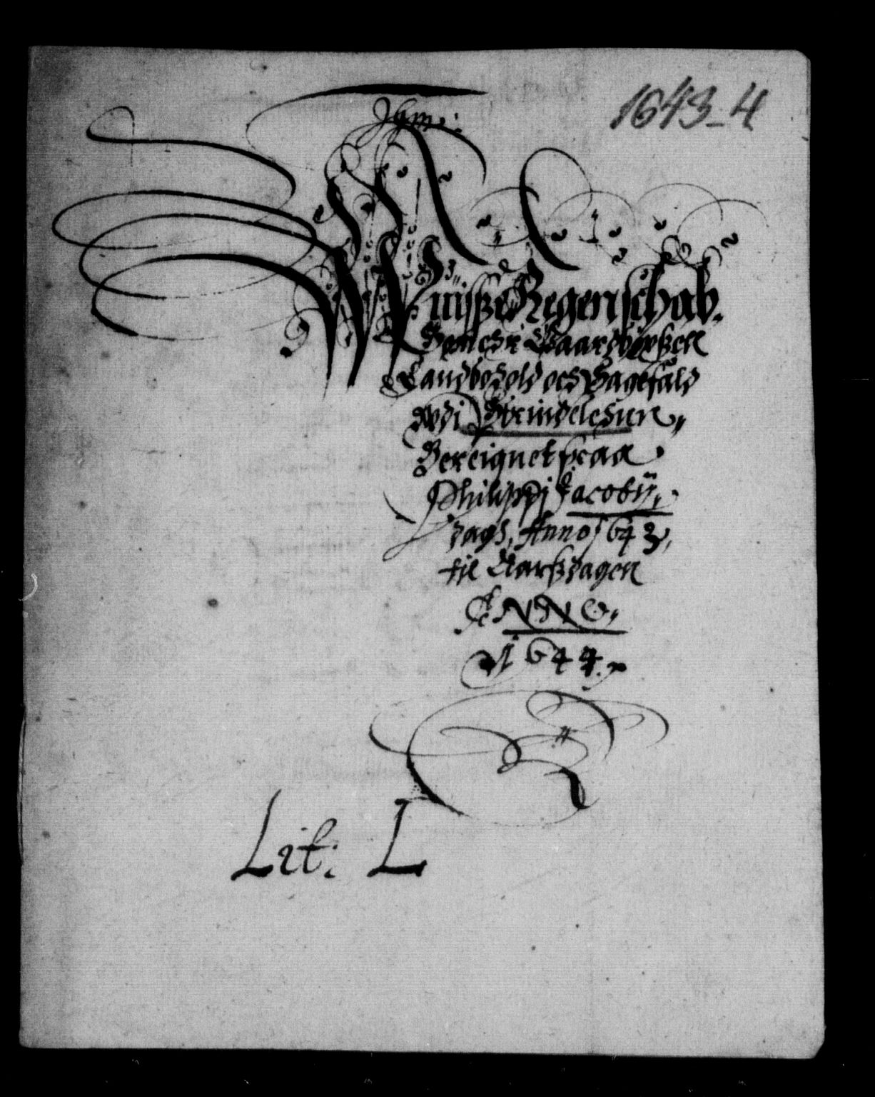 Rentekammeret inntil 1814, Reviderte regnskaper, Lensregnskaper, RA/EA-5023/R/Rb/Rbw/L0077: Trondheim len, 1642-1644