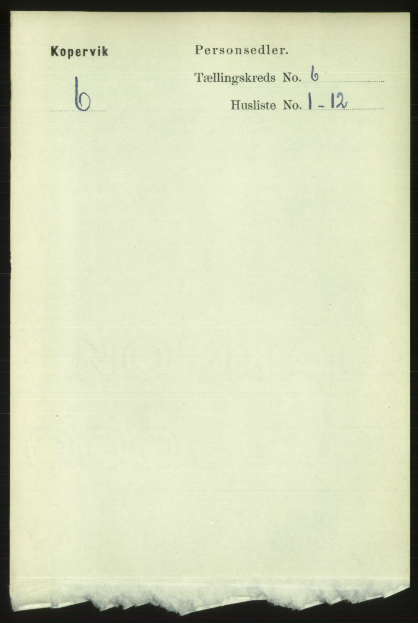 RA, Folketelling 1891 for 1105 Kopervik ladested, 1891, s. 682