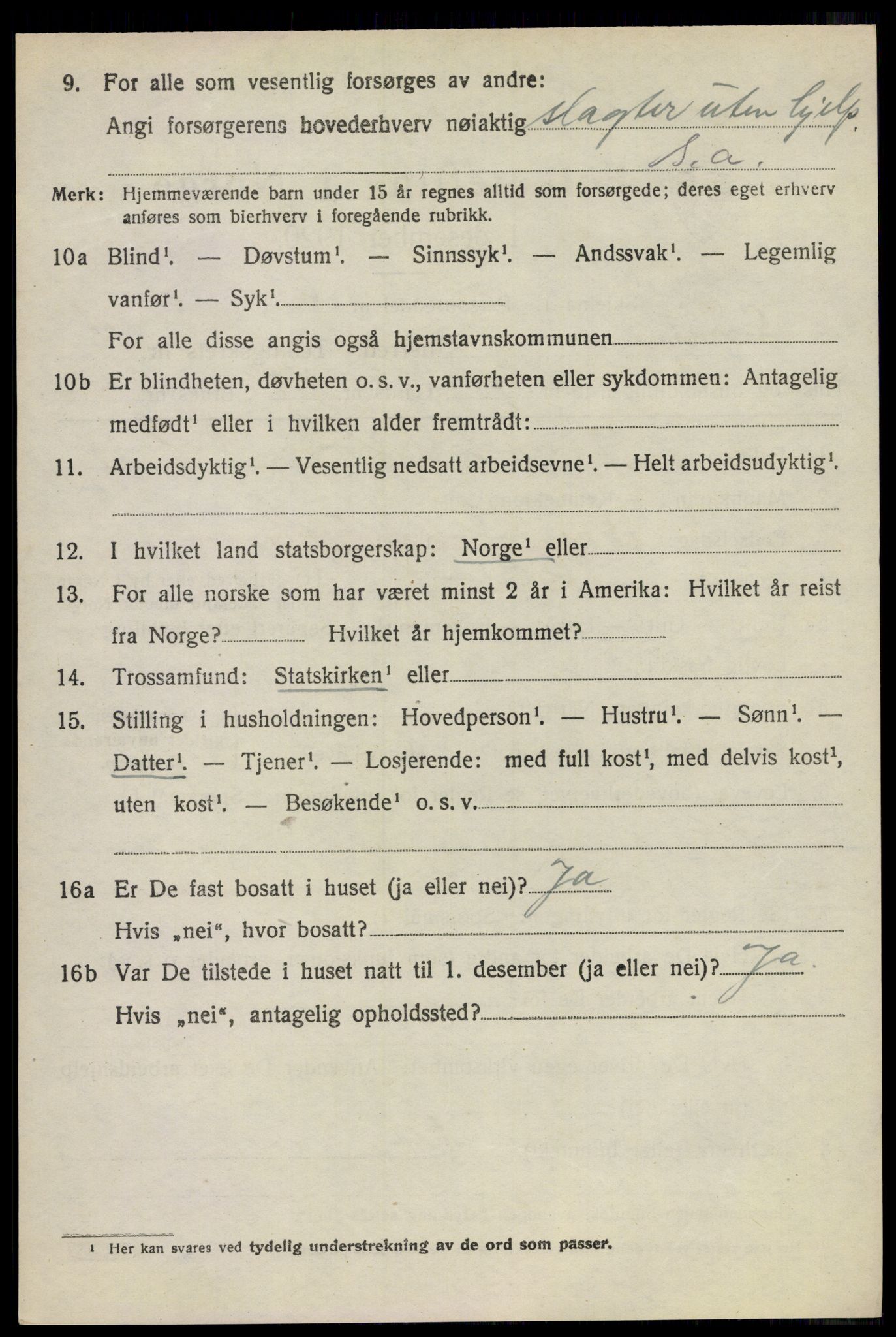 SAO, Folketelling 1920 for 0226 Sørum herred, 1920, s. 3490