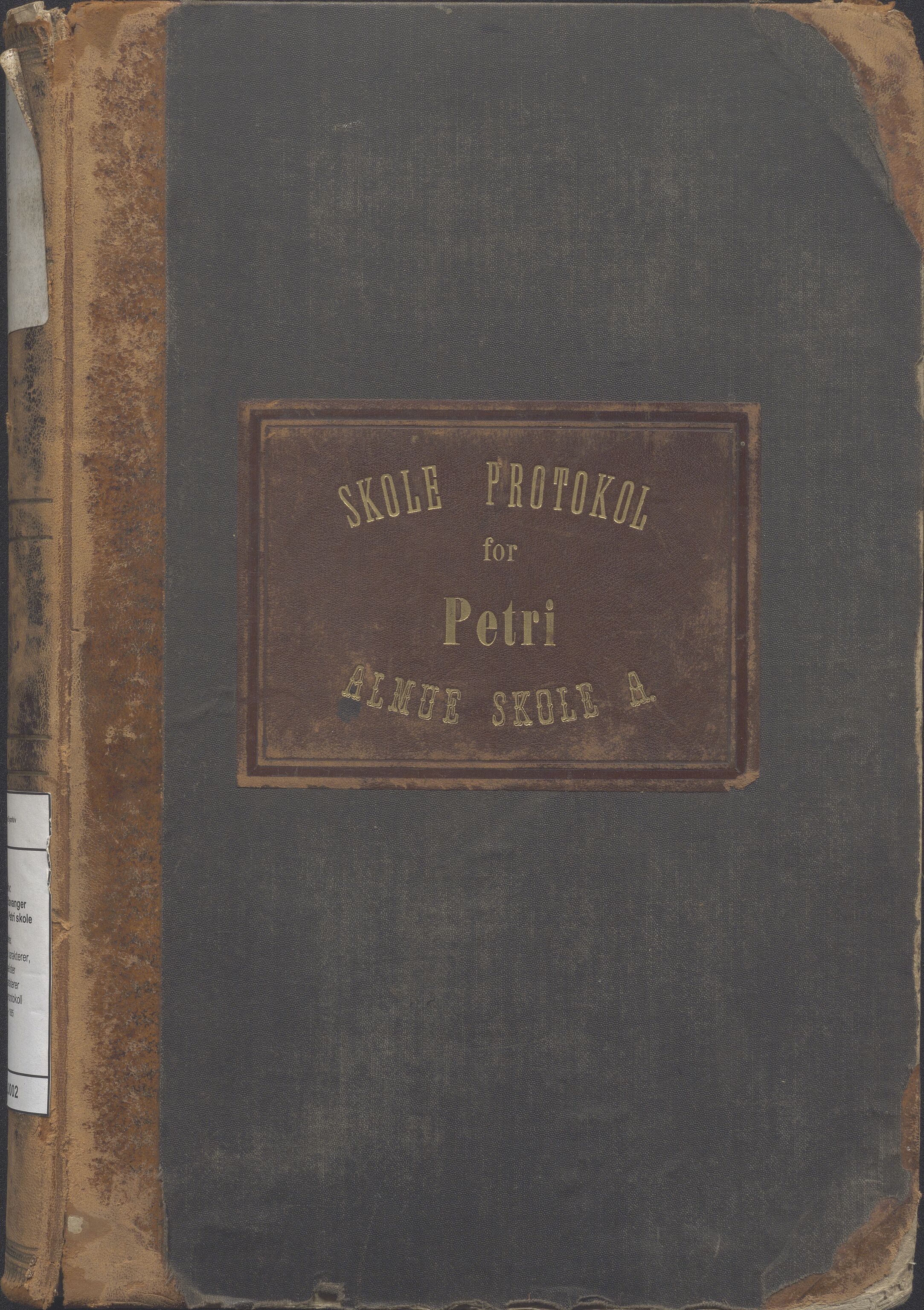 A-0504. Stavanger kommune. Petri skole, BYST/A-0504/G/Gc/L0002: Karakterprotokoll, 1880-1885