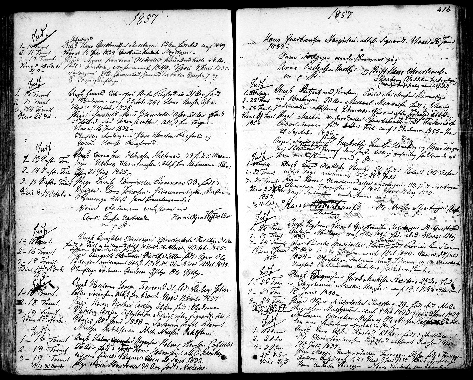 Skedsmo prestekontor Kirkebøker, AV/SAO-A-10033a/F/Fa/L0009: Ministerialbok nr. I 9, 1830-1853, s. 416