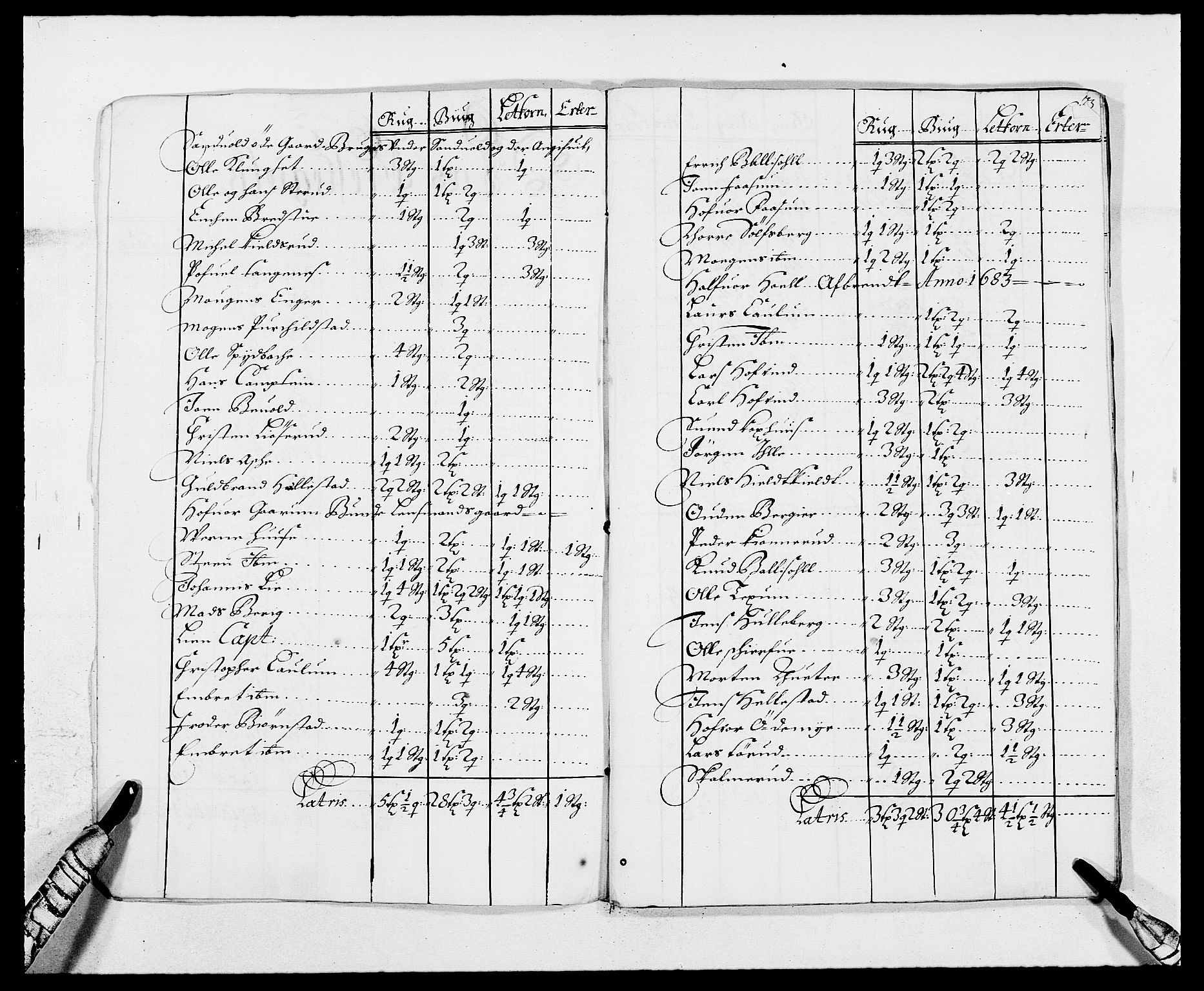 Rentekammeret inntil 1814, Reviderte regnskaper, Fogderegnskap, AV/RA-EA-4092/R16/L1025: Fogderegnskap Hedmark, 1684, s. 229