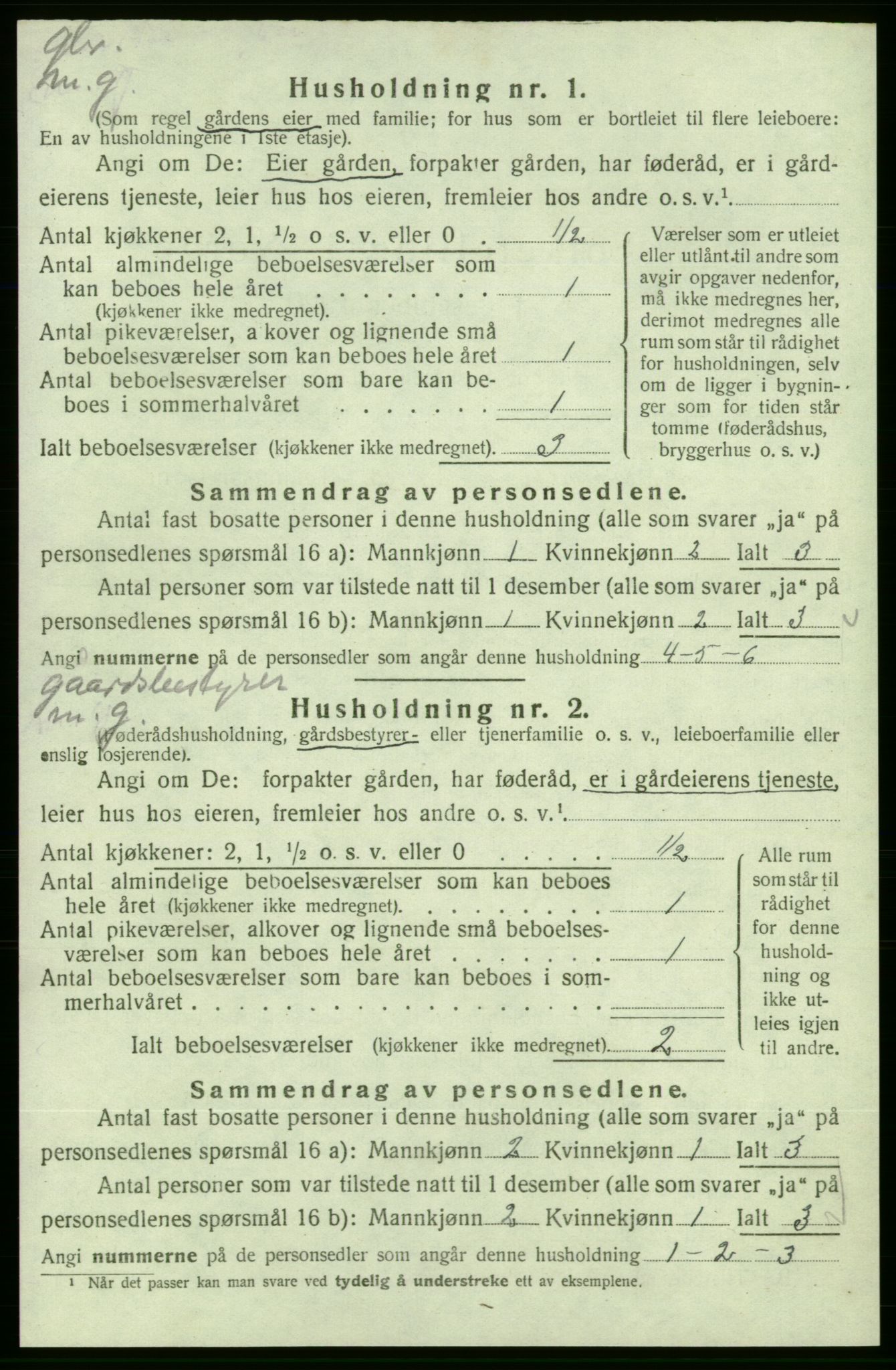 SAB, Folketelling 1920 for 1212 Skånevik herred, 1920, s. 912