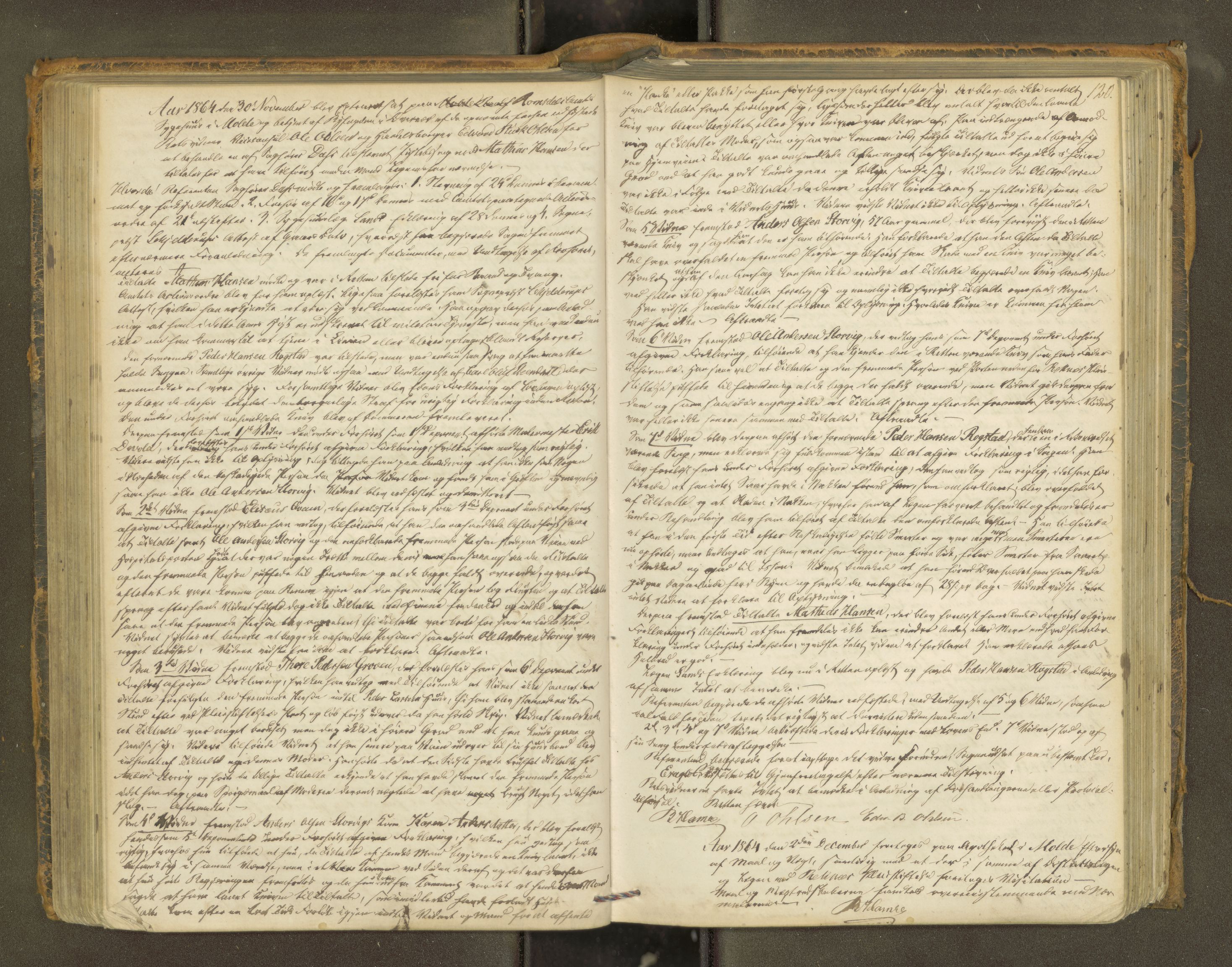 Molde byfogd, AV/SAT-A-0025/1/1A/L0010: Justisprotokoll, 1863-1869, s. 119b-120a