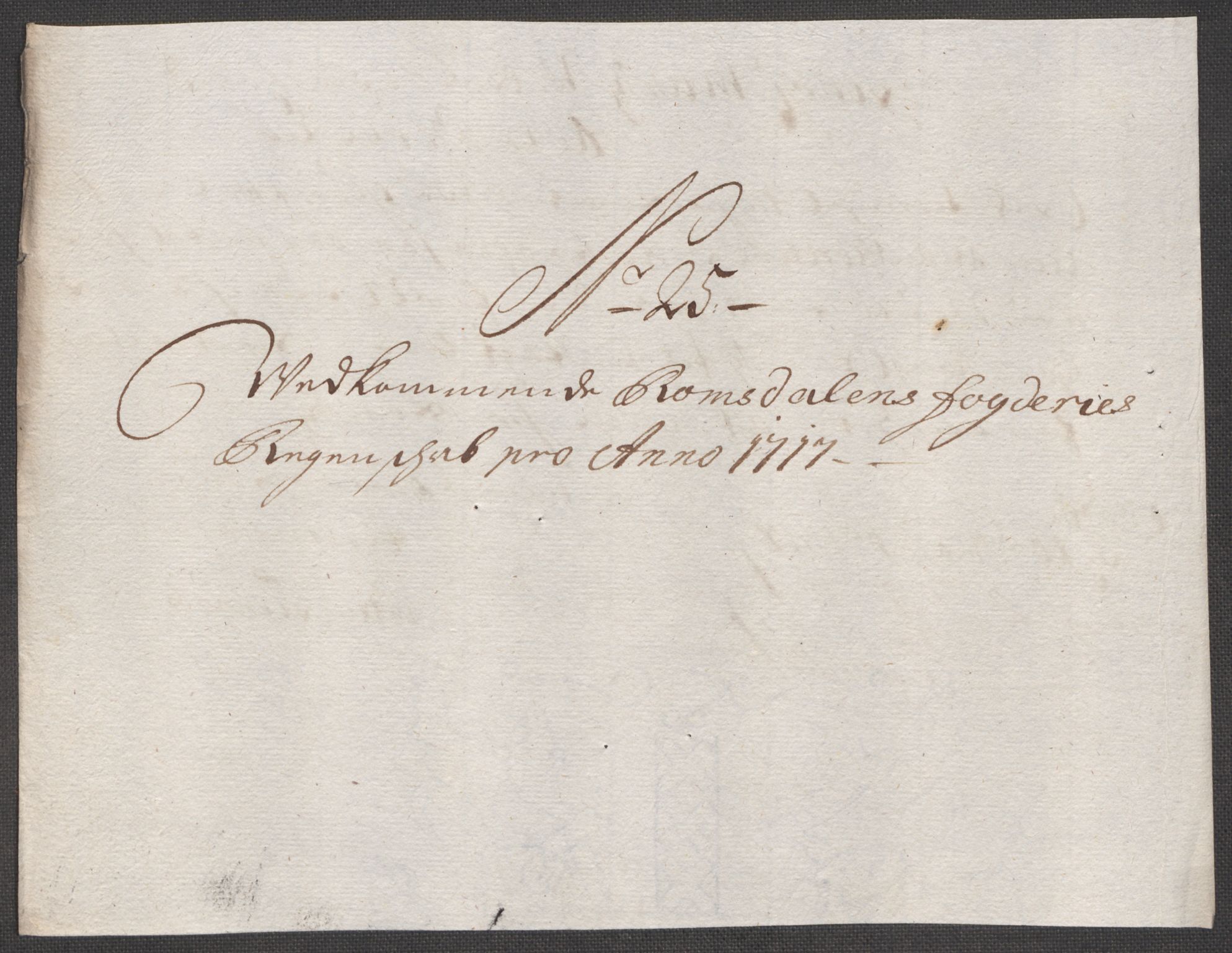 Rentekammeret inntil 1814, Reviderte regnskaper, Fogderegnskap, AV/RA-EA-4092/R55/L3664: Fogderegnskap Romsdal, 1717, s. 174
