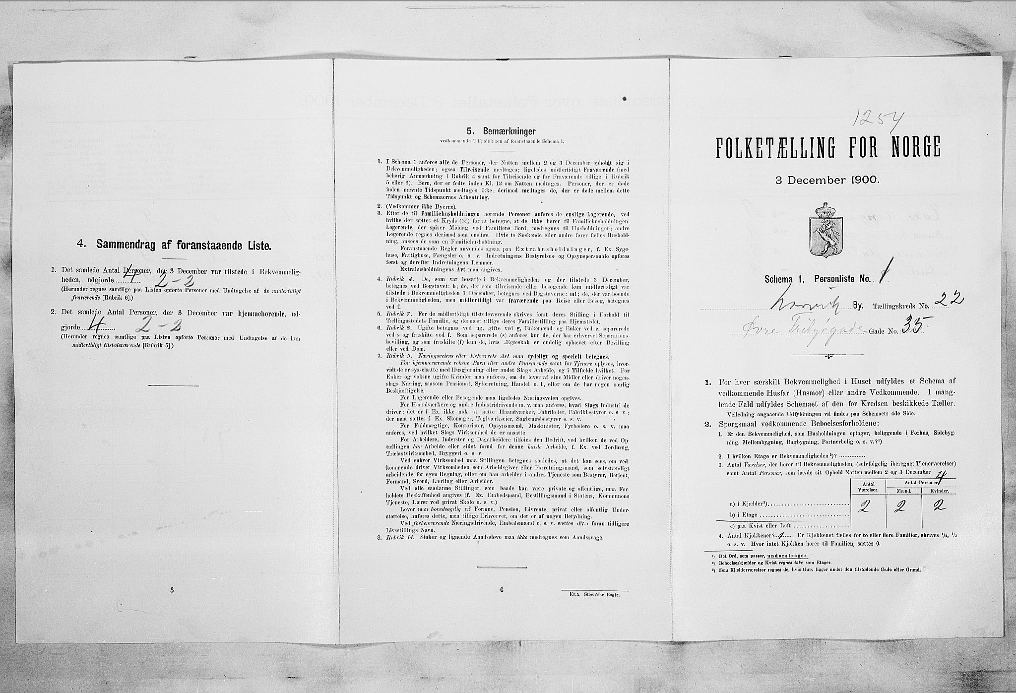 RA, Folketelling 1900 for 0707 Larvik kjøpstad, 1900, s. 2198