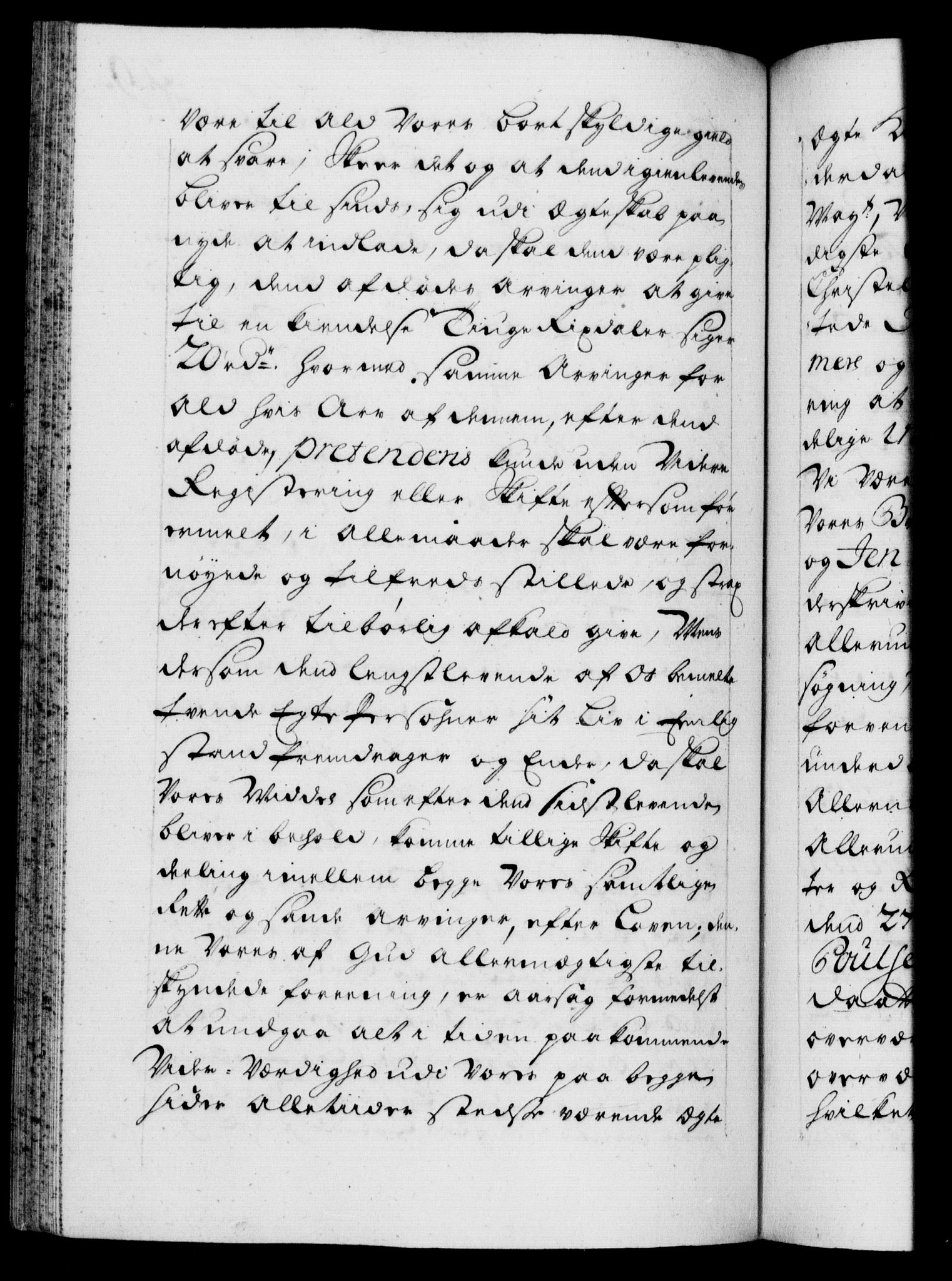 Danske Kanselli 1572-1799, AV/RA-EA-3023/F/Fc/Fca/Fcaa/L0025: Norske registre, 1726-1728, s. 209b