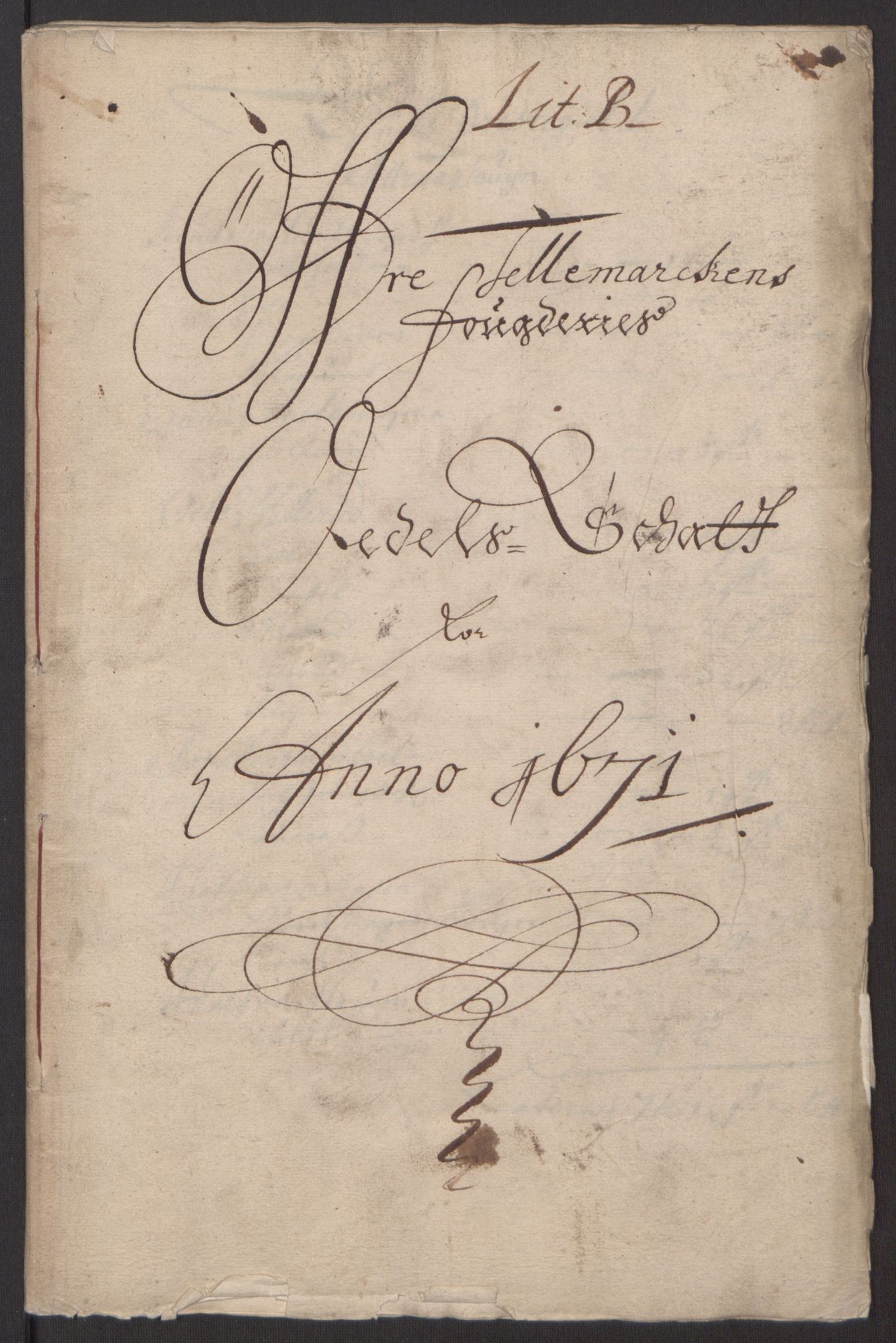 Rentekammeret inntil 1814, Reviderte regnskaper, Fogderegnskap, AV/RA-EA-4092/R35/L2060: Fogderegnskap Øvre og Nedre Telemark, 1671-1672, s. 40