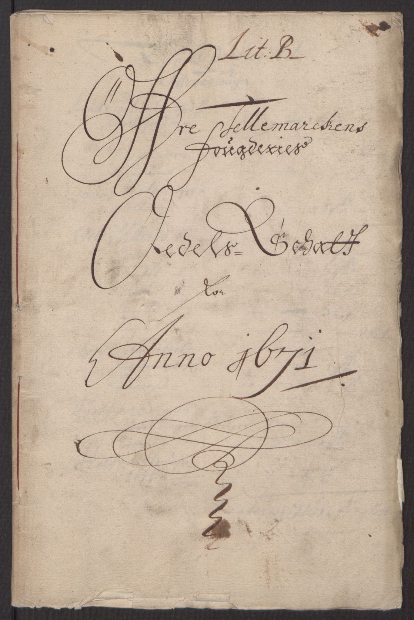 Rentekammeret inntil 1814, Reviderte regnskaper, Fogderegnskap, RA/EA-4092/R35/L2060: Fogderegnskap Øvre og Nedre Telemark, 1671-1672, s. 40