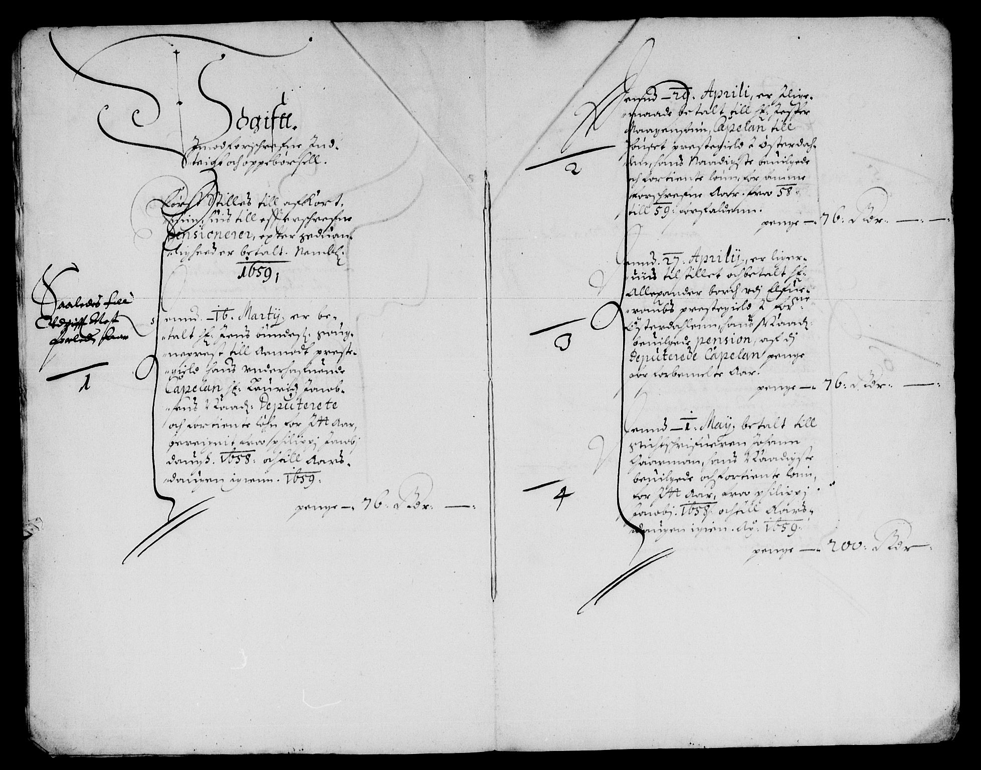 Rentekammeret inntil 1814, Reviderte regnskaper, Lensregnskaper, AV/RA-EA-5023/R/Rb/Rba/L0250: Akershus len, 1658-1660