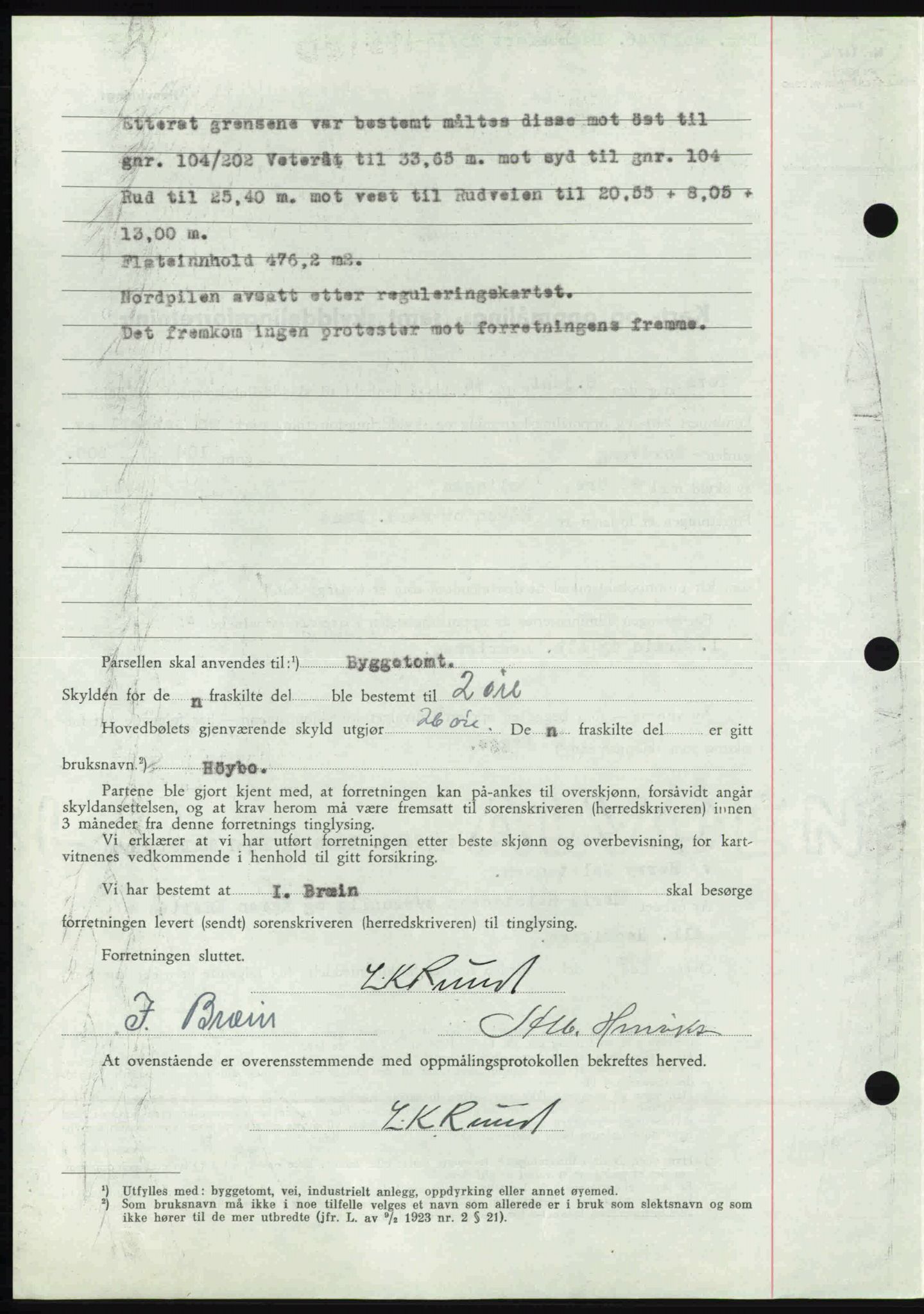 Nedre Romerike sorenskriveri, AV/SAO-A-10469/G/Gb/Gbd/L0017: Pantebok nr. 17, 1946-1946, Dagboknr: 4027/1946