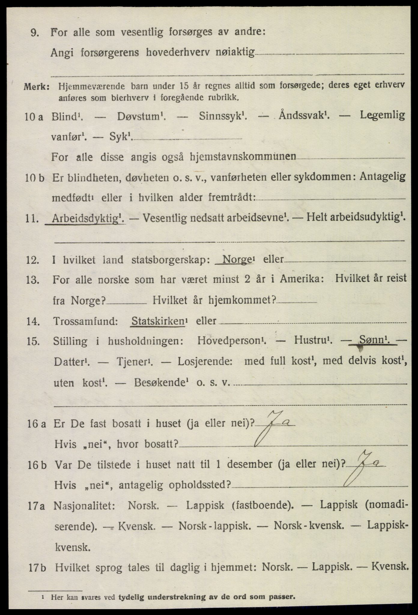 SAT, Folketelling 1920 for 1719 Skogn herred, 1920, s. 6216