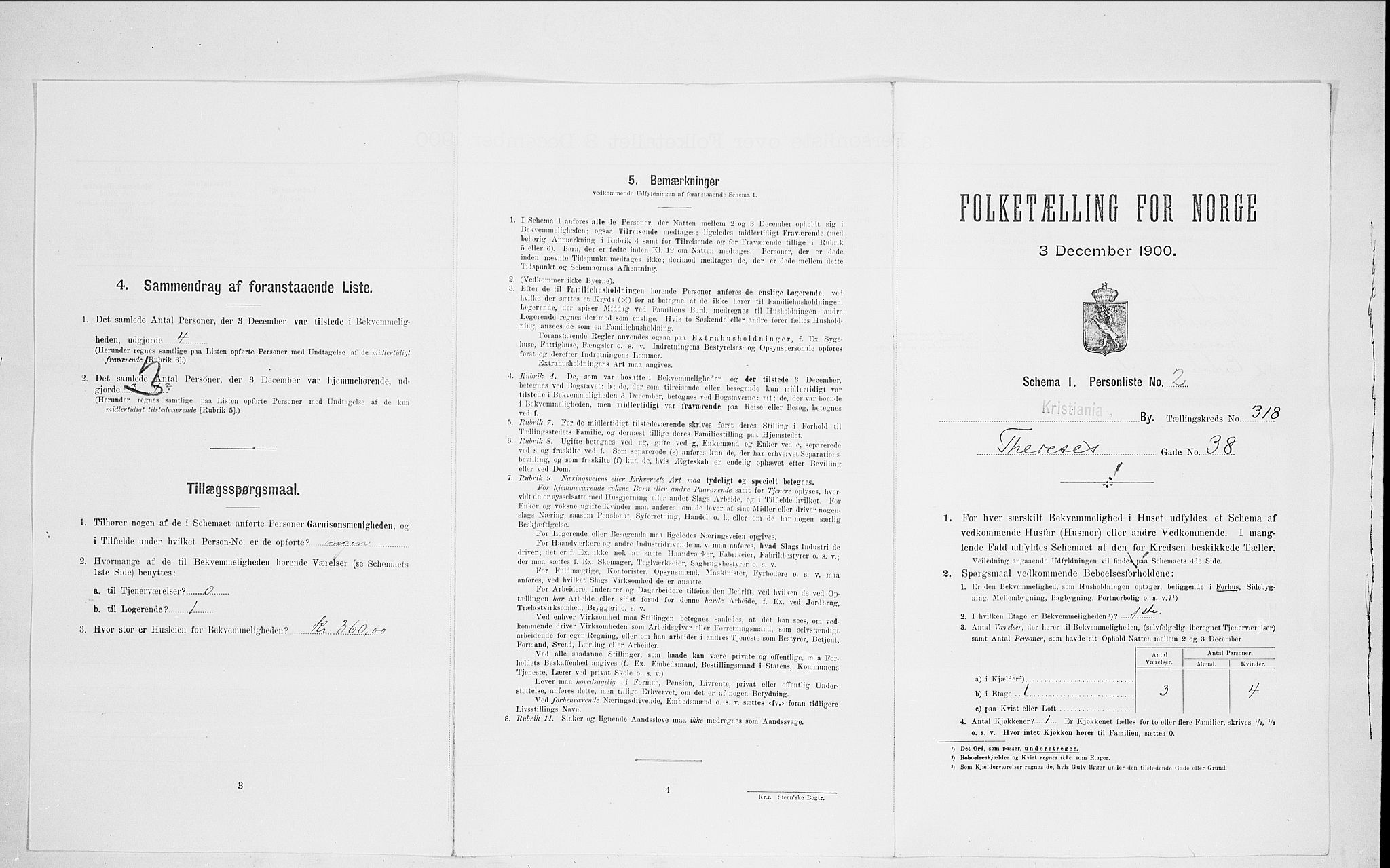 SAO, Folketelling 1900 for 0301 Kristiania kjøpstad, 1900, s. 97221