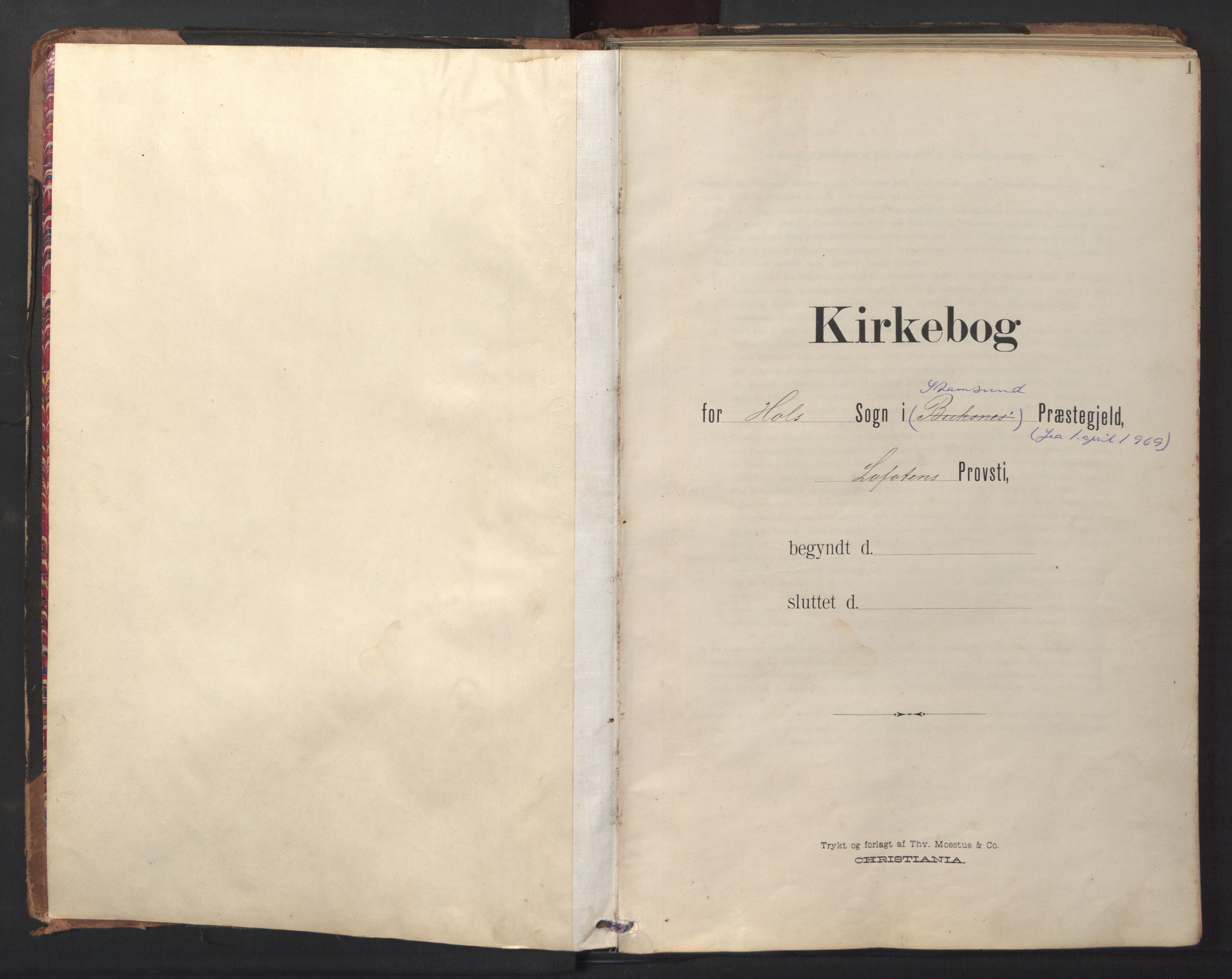 Ministerialprotokoller, klokkerbøker og fødselsregistre - Nordland, SAT/A-1459/882/L1185: Klokkerbok nr. 882C03, 1898-1910, s. 1