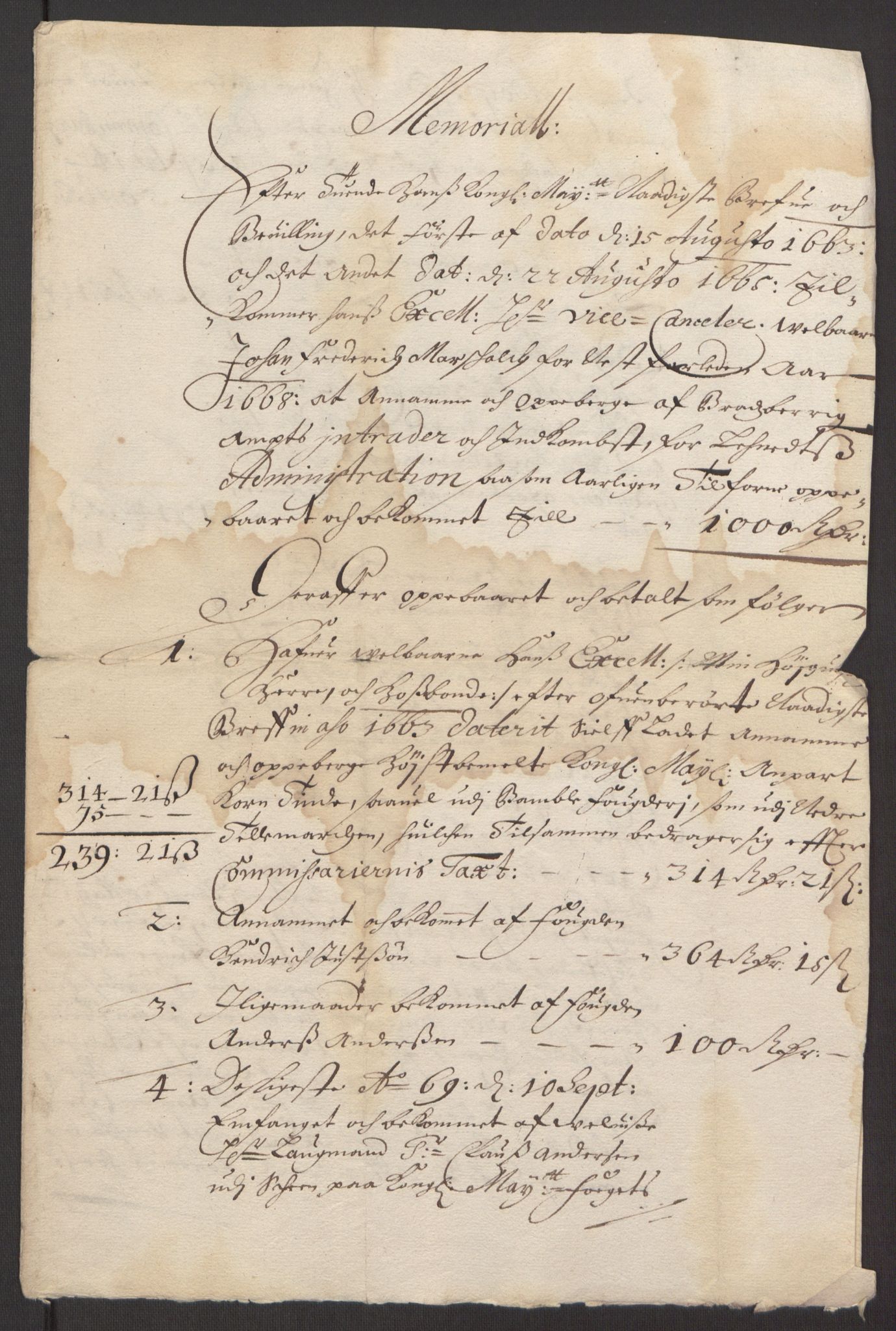 Rentekammeret inntil 1814, Reviderte regnskaper, Fogderegnskap, AV/RA-EA-4092/R35/L2062: Fogderegnskap Øvre og Nedre Telemark, 1674, s. 165