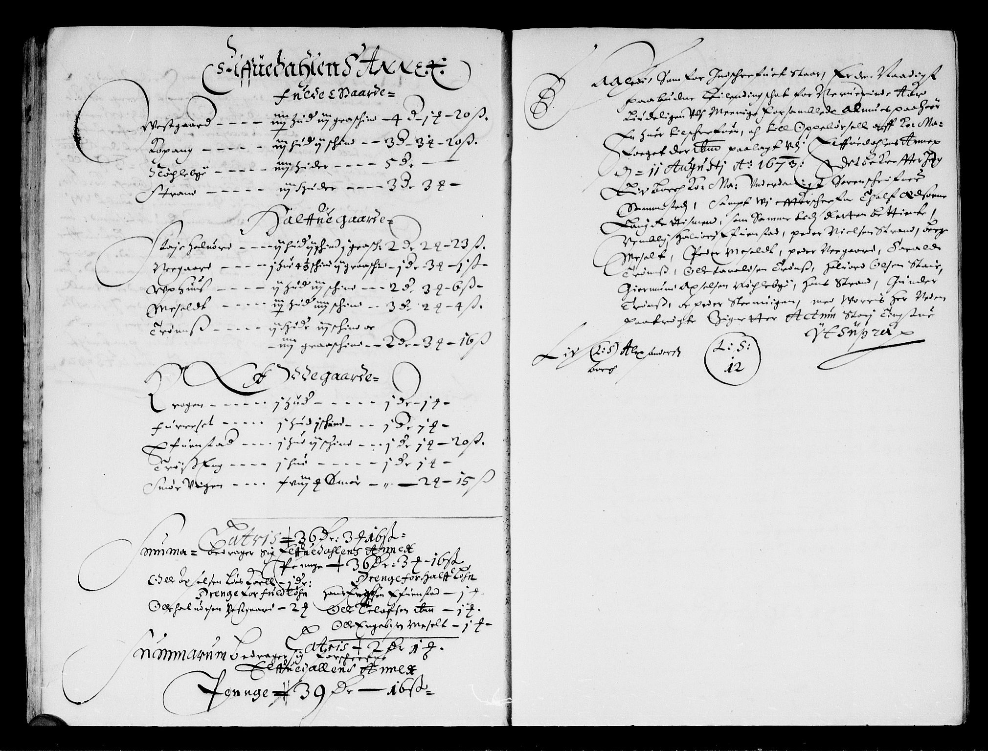 Rentekammeret inntil 1814, Reviderte regnskaper, Stiftamtstueregnskaper, Landkommissariatet på Akershus og Akershus stiftamt, AV/RA-EA-5869/R/Rb/L0088: Akershus stiftamt, 1671-1673