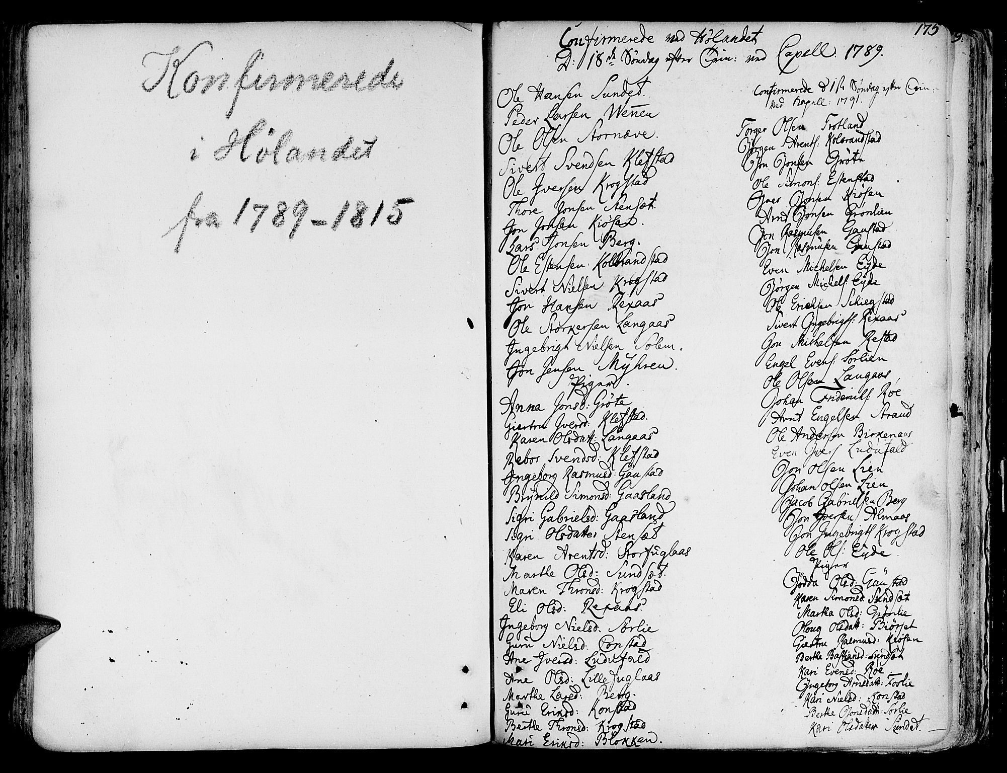 Ministerialprotokoller, klokkerbøker og fødselsregistre - Sør-Trøndelag, AV/SAT-A-1456/691/L1064: Ministerialbok nr. 691A02 /4, 1768-1815, s. 175