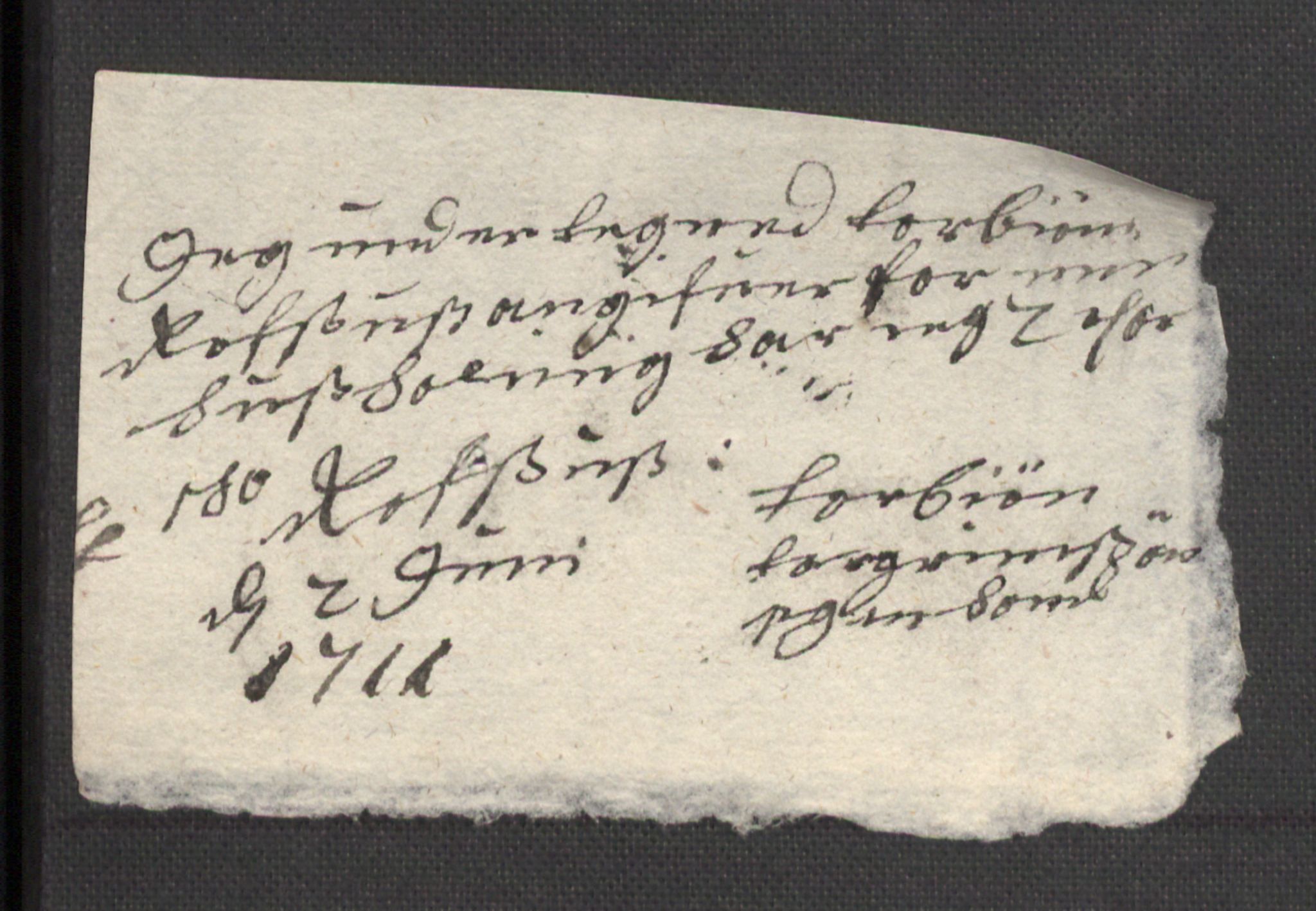 Rentekammeret inntil 1814, Reviderte regnskaper, Fogderegnskap, AV/RA-EA-4092/R36/L2121: Fogderegnskap Øvre og Nedre Telemark og Bamble, 1711, s. 393