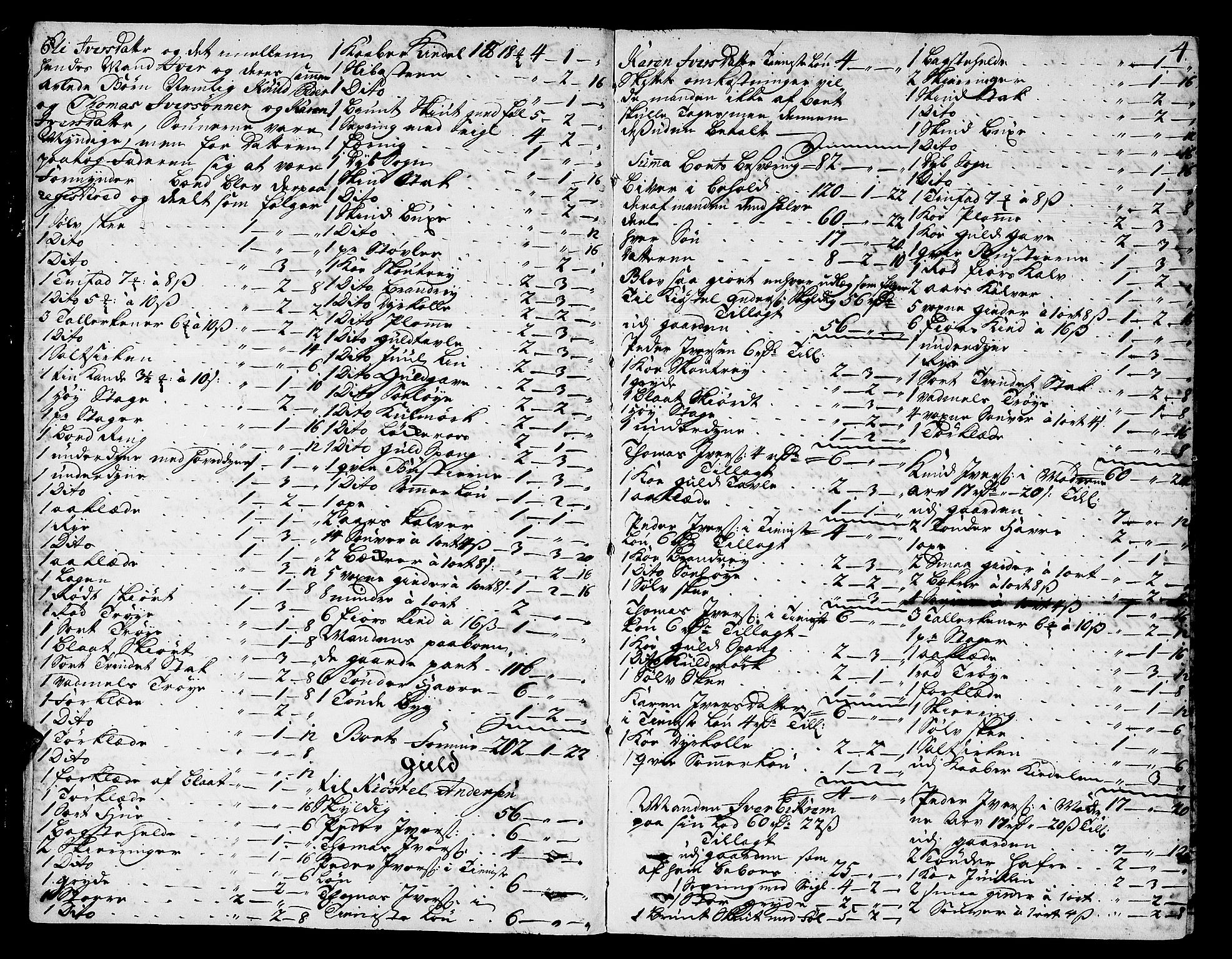 Romsdal sorenskriveri, AV/SAT-A-4149/1/3/3A/L0007: Skifteprotokoll, 1740-1751, s. 3b-4a