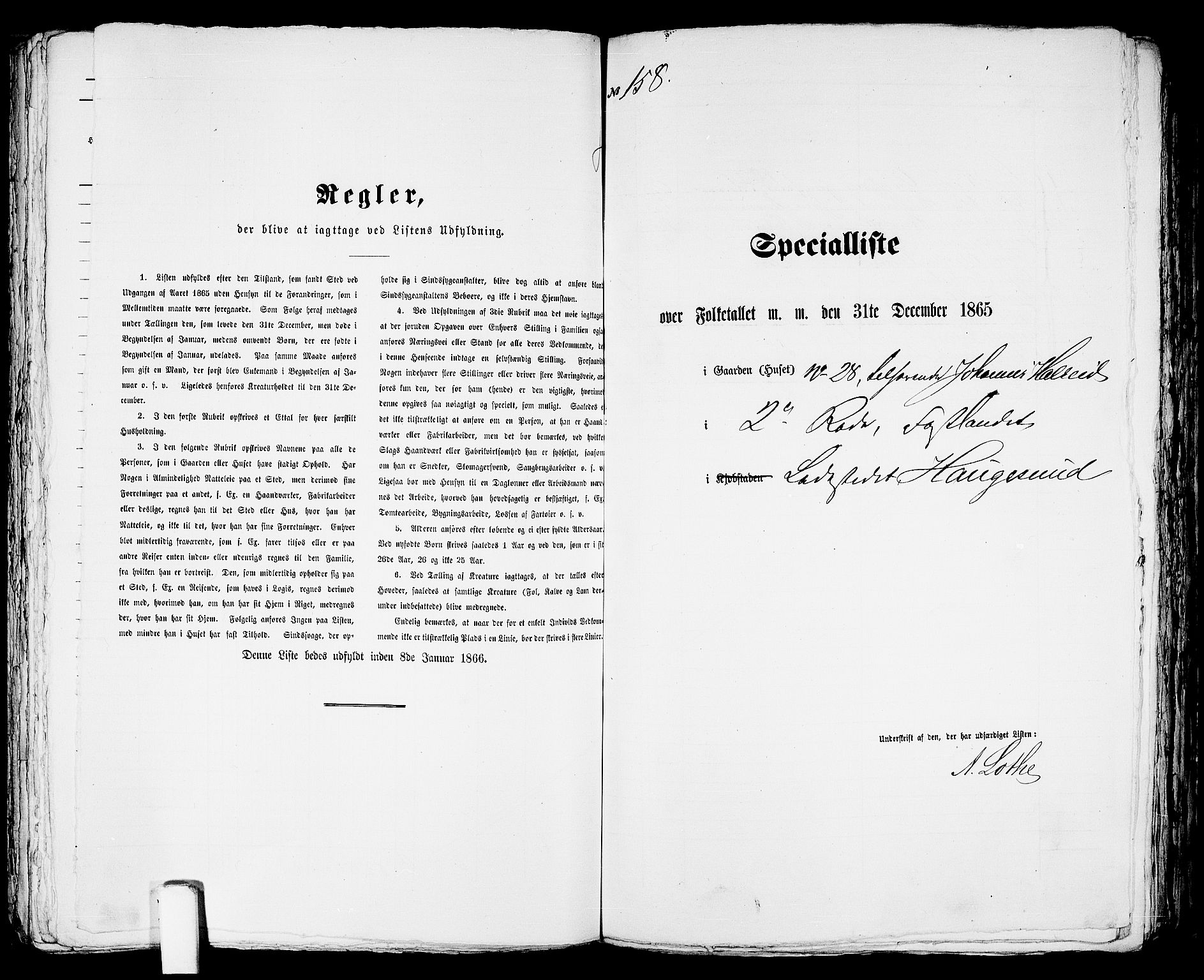 RA, Folketelling 1865 for 1106B Torvastad prestegjeld, Haugesund ladested, 1865, s. 327