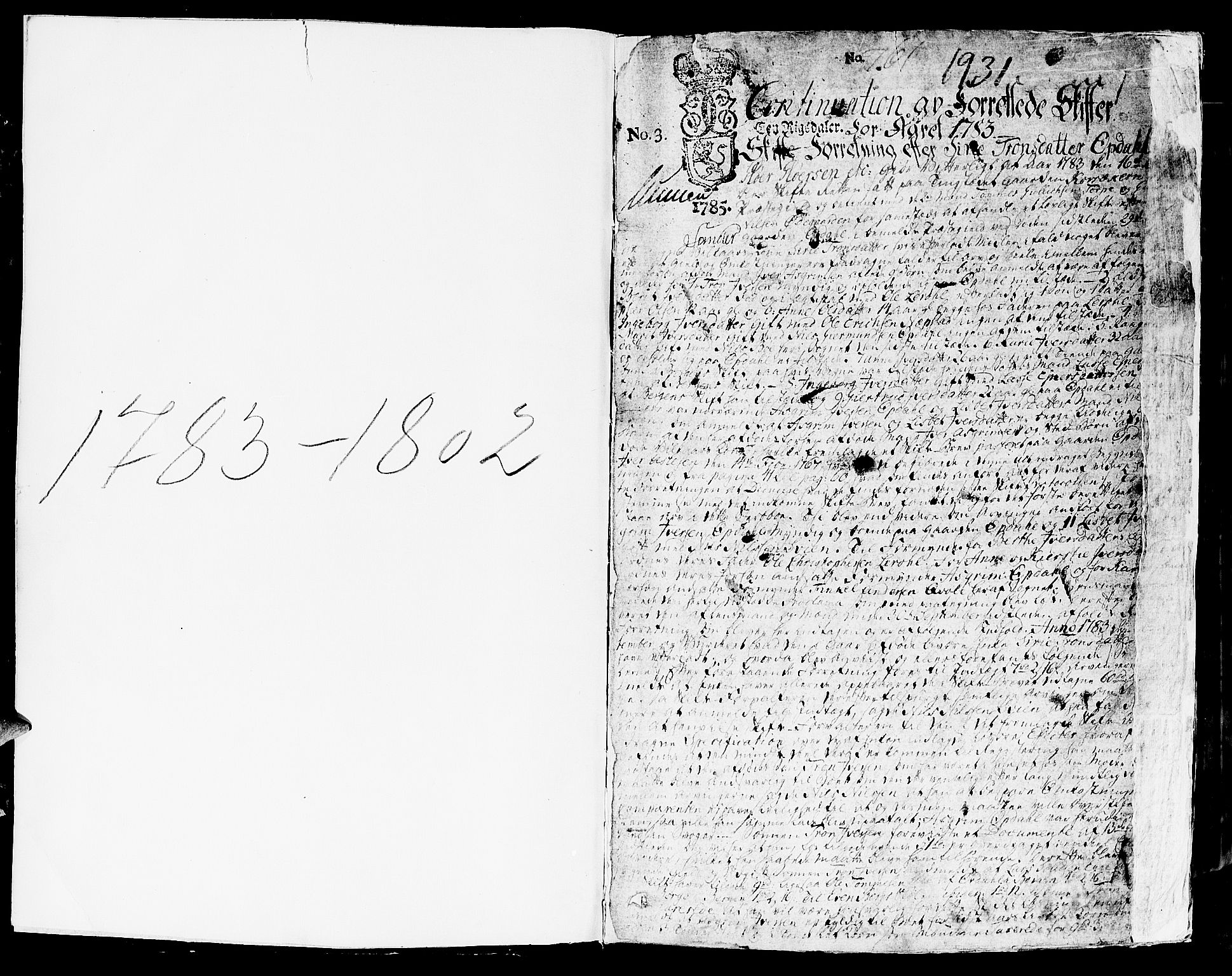 Hadeland, Land og Valdres sorenskriveri, SAH/TING-028/J/Ja/L0008: Skifteprotokoll, 1783-1802