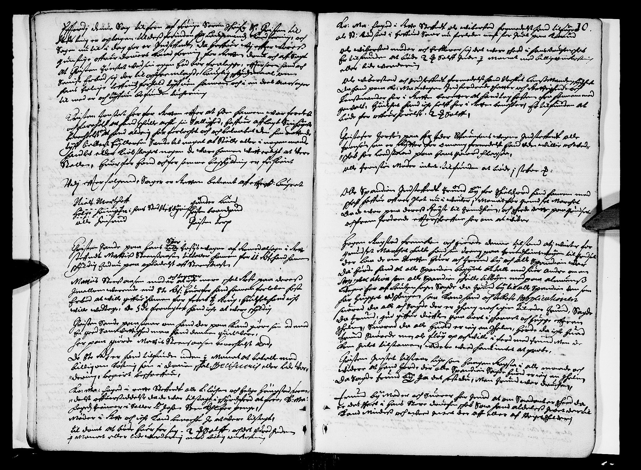 Hedemarken sorenskriveri, AV/SAH-TING-034/G/Gb/L0006: Tingbok, 1670, s. 9b-10a