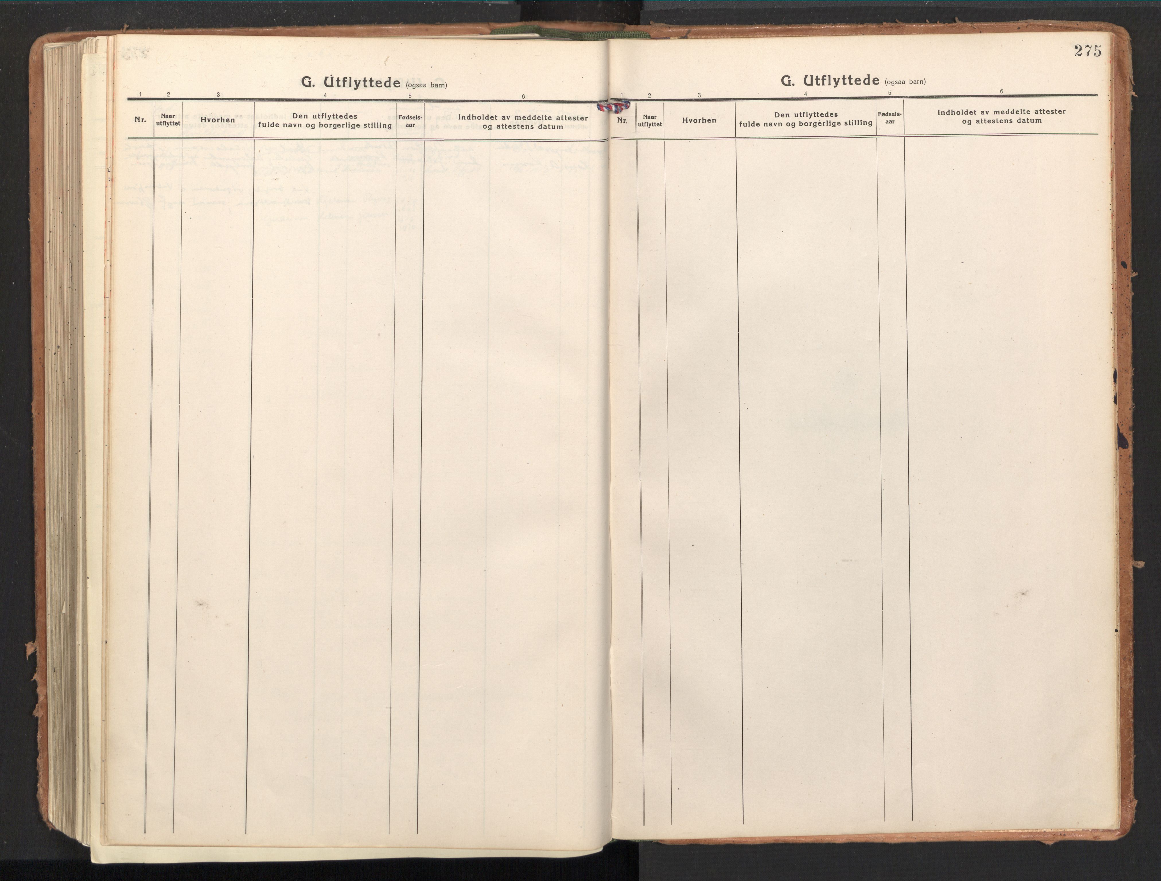 Ministerialprotokoller, klokkerbøker og fødselsregistre - Nordland, SAT/A-1459/851/L0725: Ministerialbok nr. 851A02, 1922-1944, s. 275