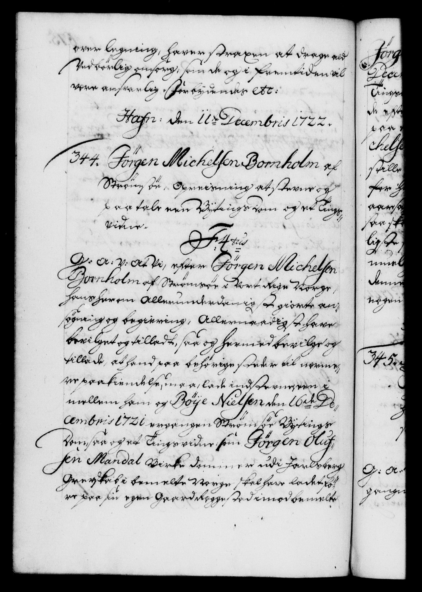Danske Kanselli 1572-1799, AV/RA-EA-3023/F/Fc/Fca/Fcaa/L0023: Norske registre, 1720-1722, s. 675b