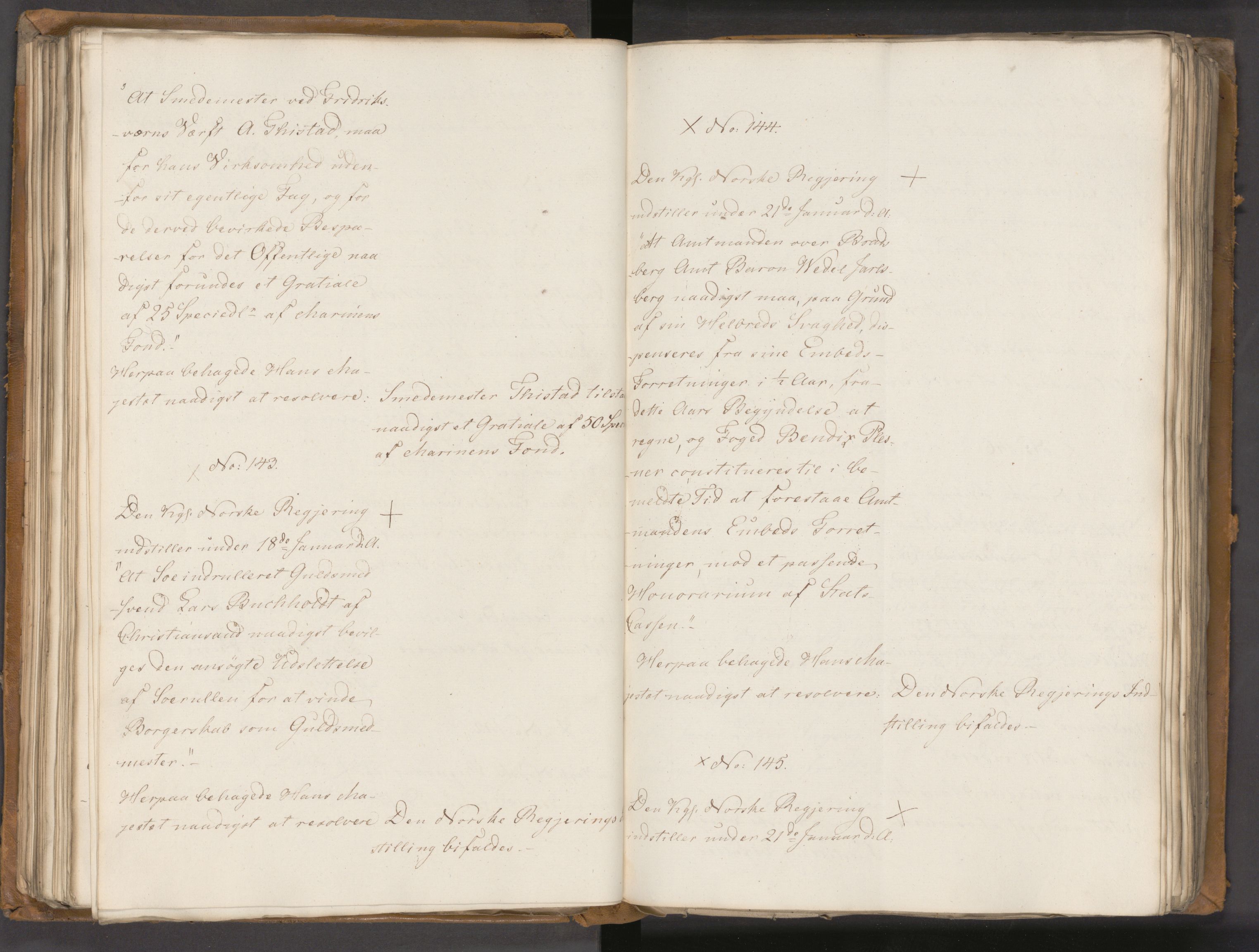 Statsrådssekretariatet, AV/RA-S-1001/A/Ab/L0020: Kgl. res. nr. 1-579, 1. halvår, 1825