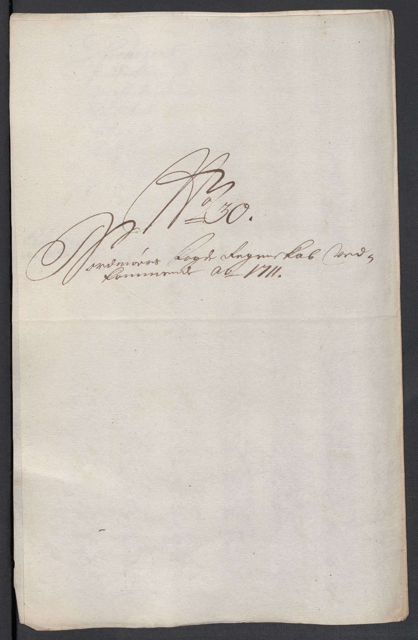 Rentekammeret inntil 1814, Reviderte regnskaper, Fogderegnskap, RA/EA-4092/R56/L3745: Fogderegnskap Nordmøre, 1711, s. 147