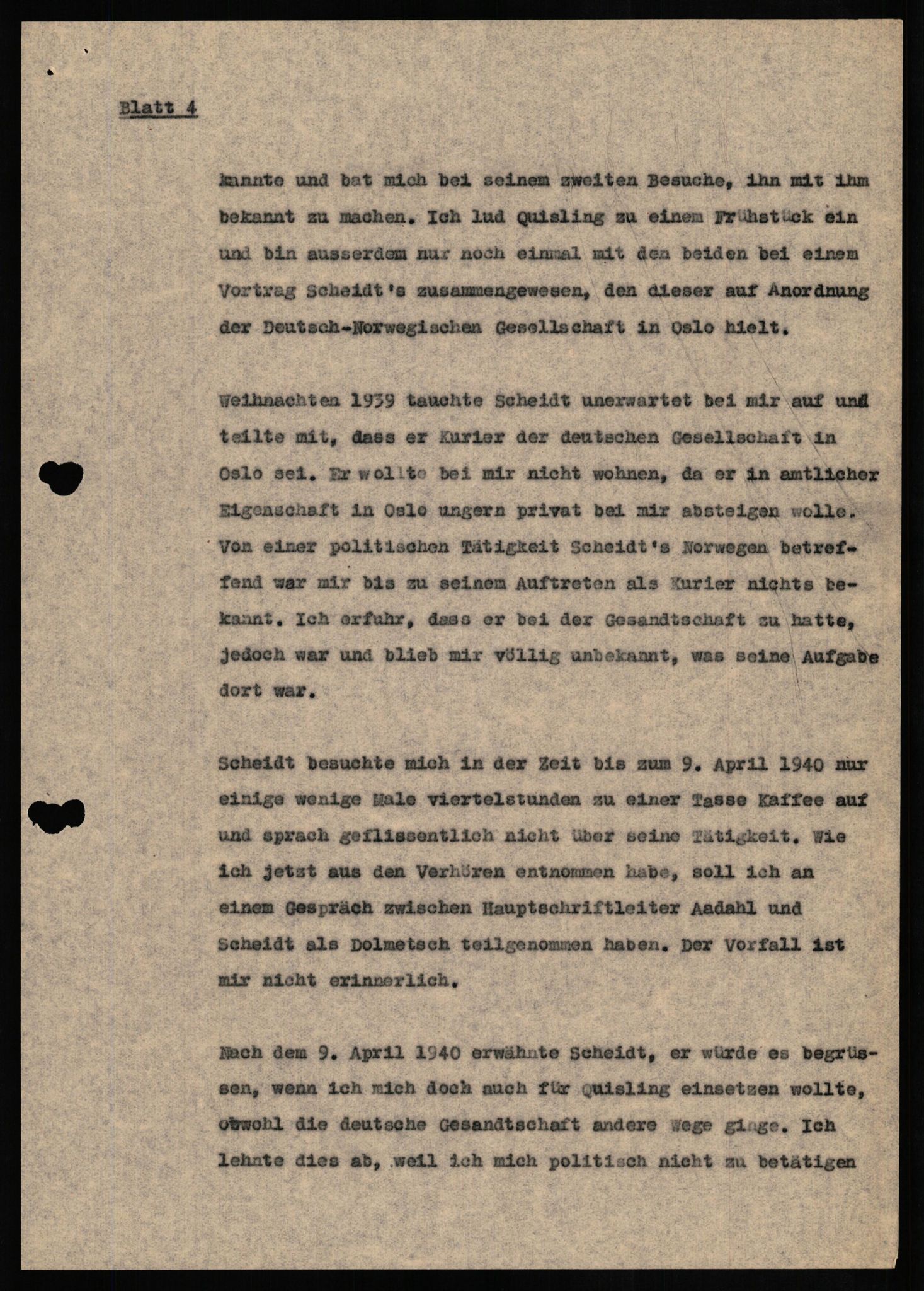 Forsvaret, Forsvarets overkommando II, AV/RA-RAFA-3915/D/Db/L0016: CI Questionaires. Tyske okkupasjonsstyrker i Norge. Tyskere., 1945-1946, s. 383