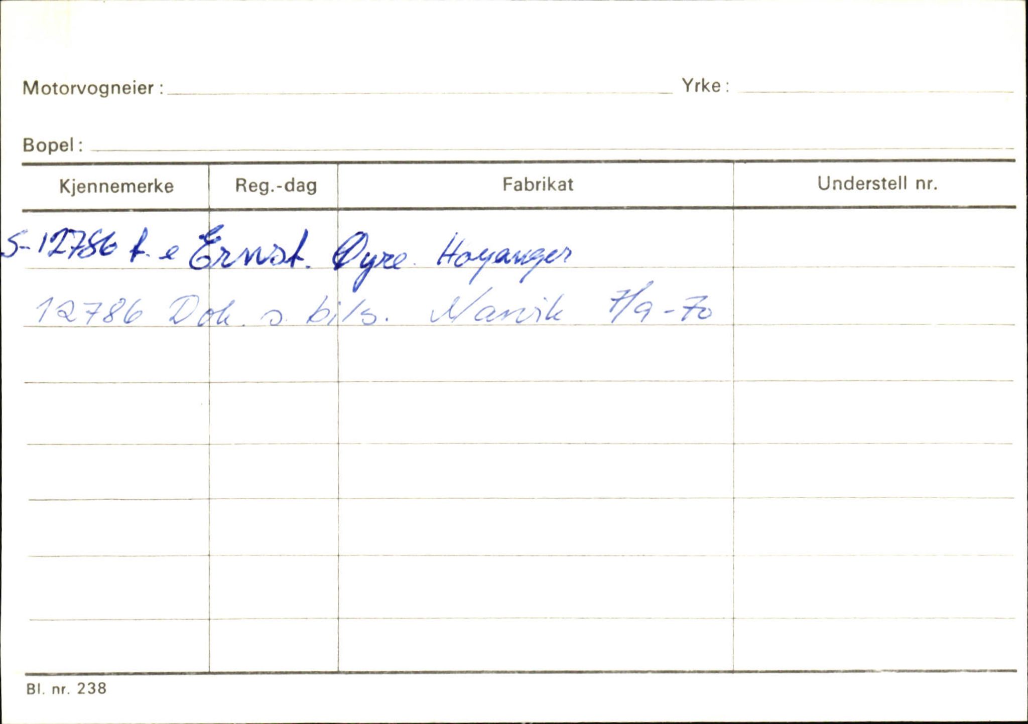 Statens vegvesen, Sogn og Fjordane vegkontor, AV/SAB-A-5301/4/F/L0124: Eigarregister Sogndal A-U, 1945-1975, s. 990