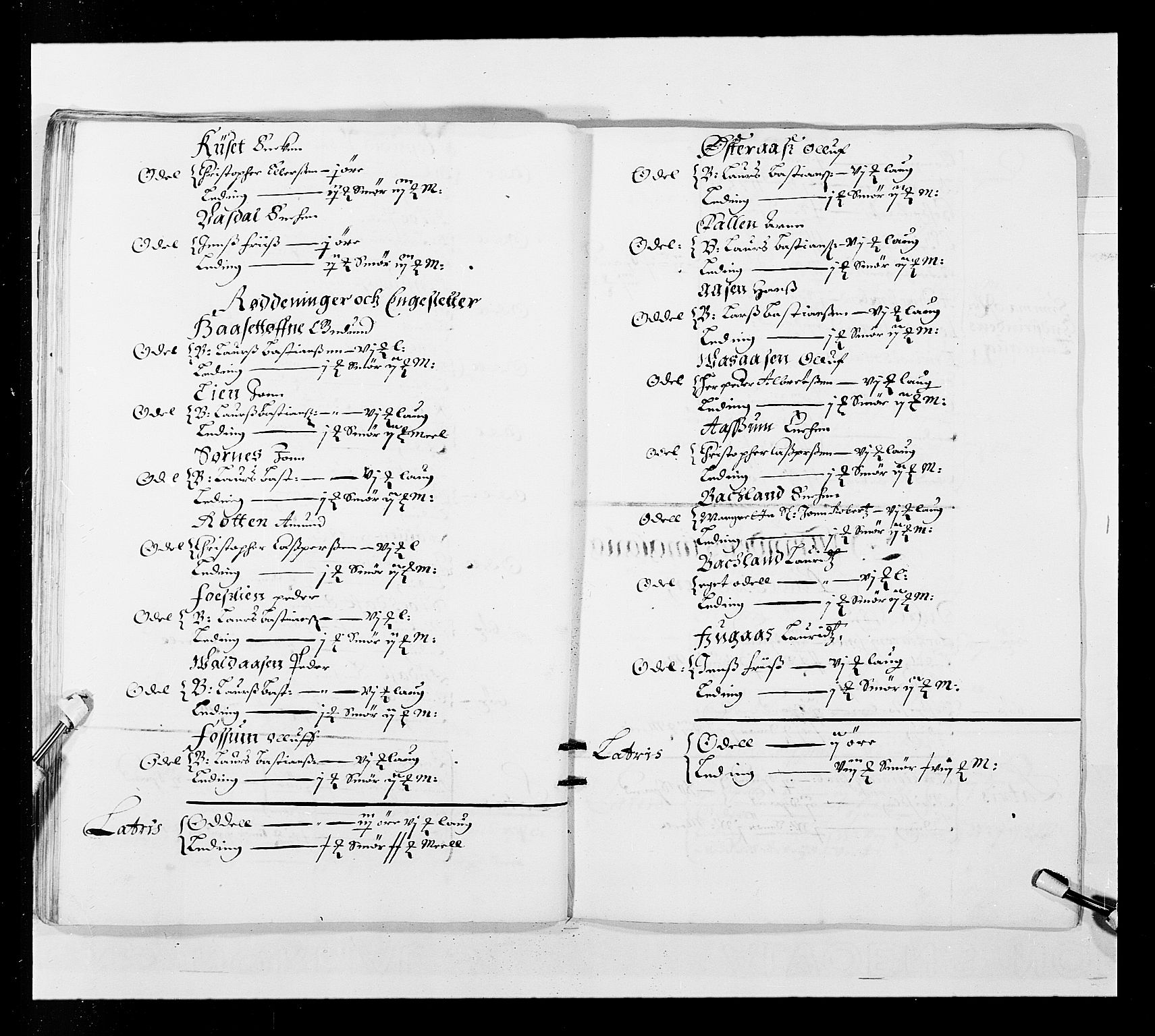 Stattholderembetet 1572-1771, AV/RA-EA-2870/Ek/L0033b/0001: Jordebøker 1662-1720: / Matrikler for Strinda, Selbu, Orkdal, Stjørdal, Gauldal og Fosen, 1670-1671, s. 47