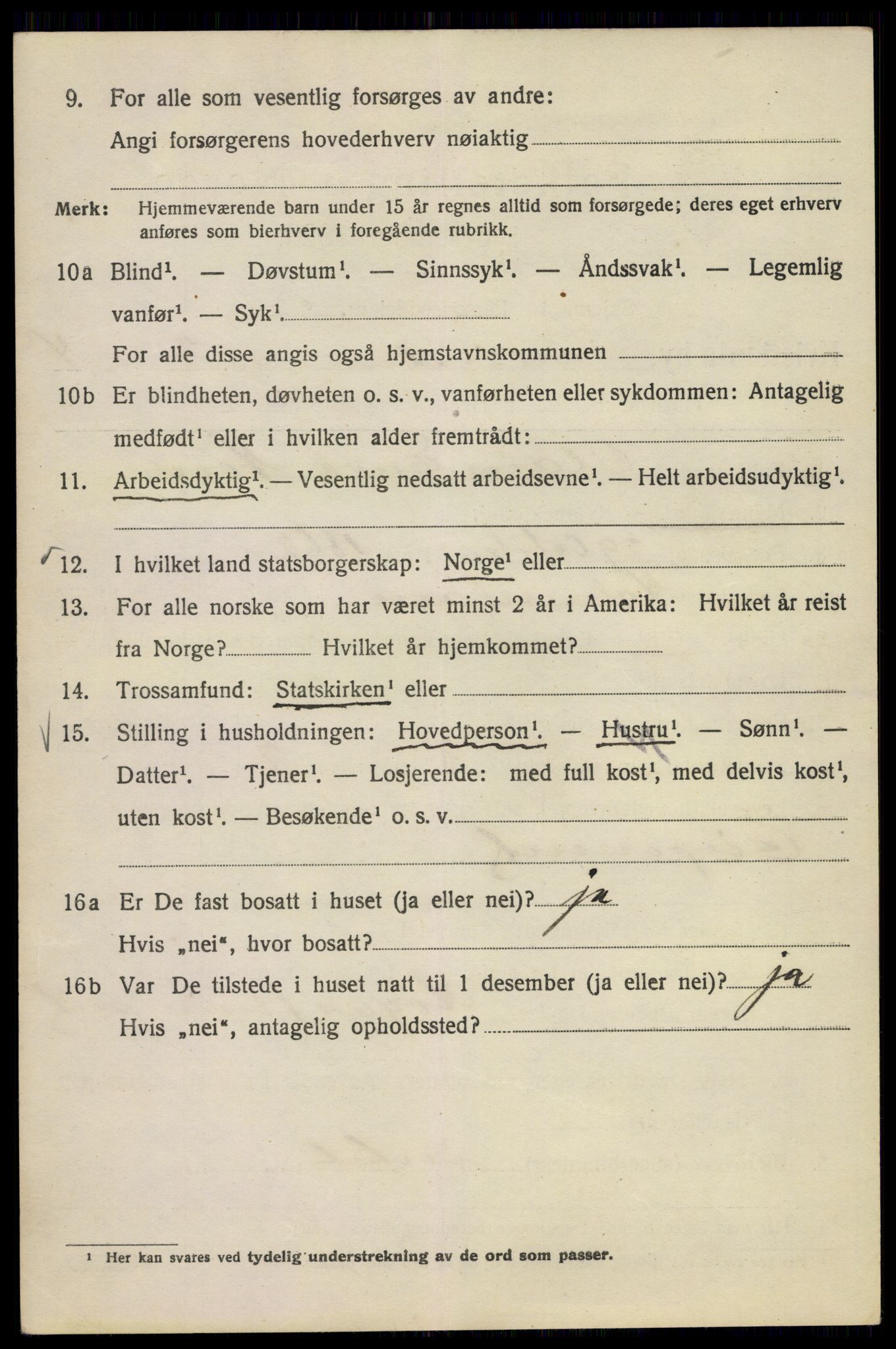 SAO, Folketelling 1920 for 0301 Kristiania kjøpstad, 1920, s. 562092