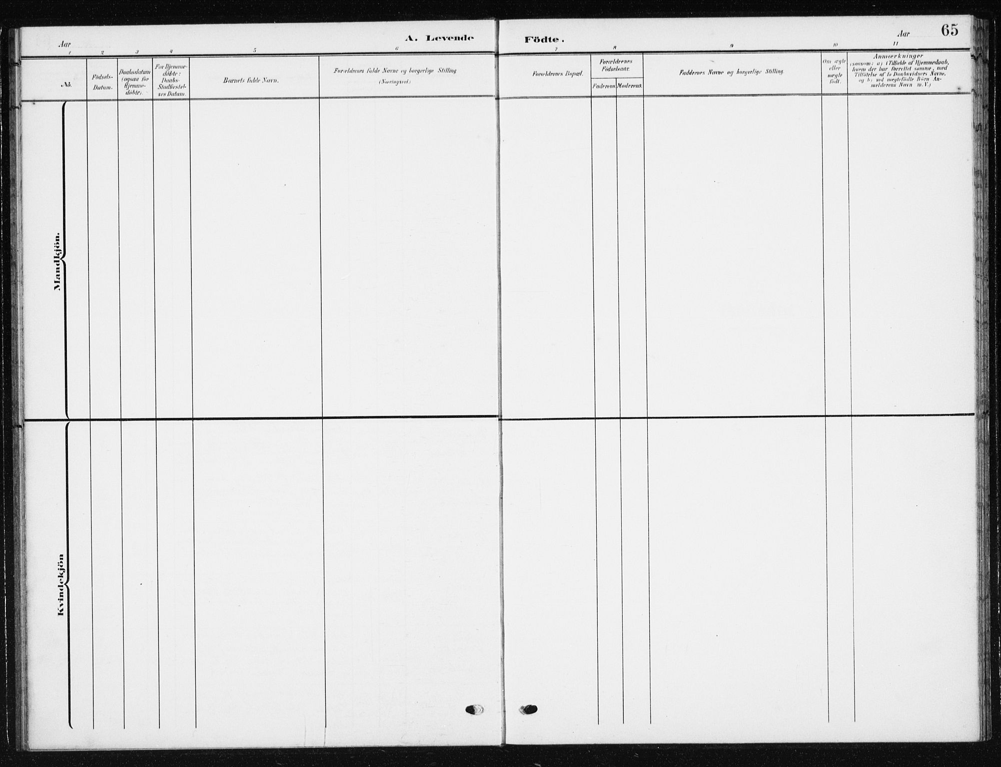 Ministerialprotokoller, klokkerbøker og fødselsregistre - Møre og Romsdal, SAT/A-1454/521/L0303: Klokkerbok nr. 521C04, 1908-1943, s. 65