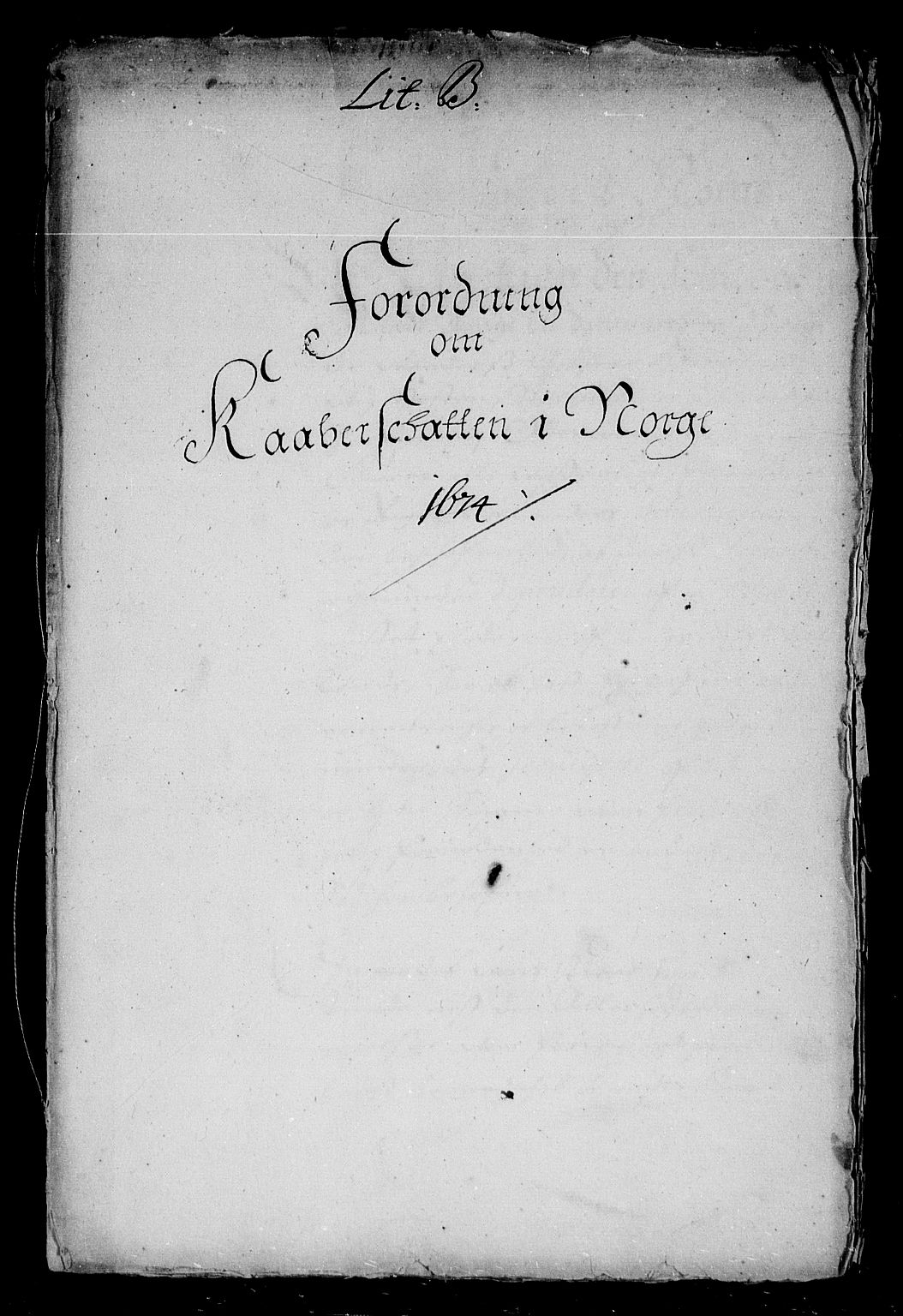 Rentekammeret inntil 1814, Reviderte regnskaper, Stiftamtstueregnskaper, Trondheim stiftamt og Nordland amt, AV/RA-EA-6044/R/Rd/L0045: Trondheim stiftamt, 1674-1676