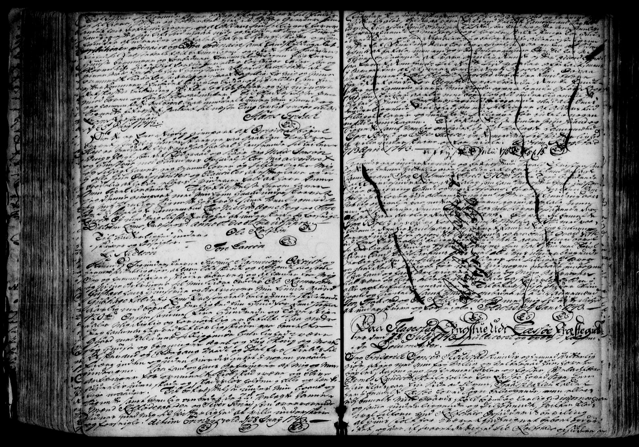 Nord-Gudbrandsdal tingrett, SAH/TING-002/H/Hb/Hba/L0001: Pantebok nr. 1, 1732-1751, s. 247