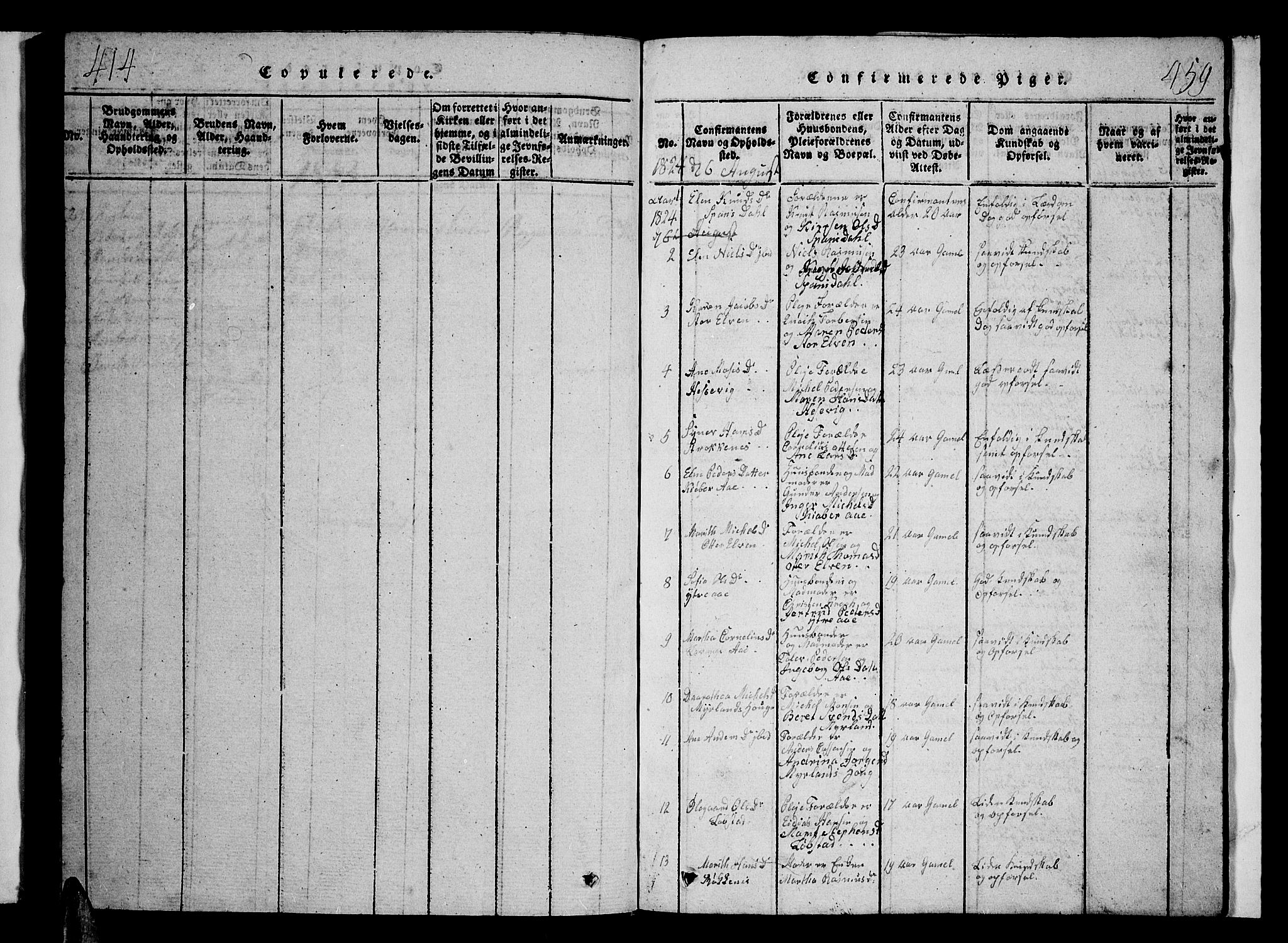 Ibestad sokneprestembete, AV/SATØ-S-0077/H/Ha/Hab/L0002klokker: Klokkerbok nr. 2, 1821-1833, s. 459